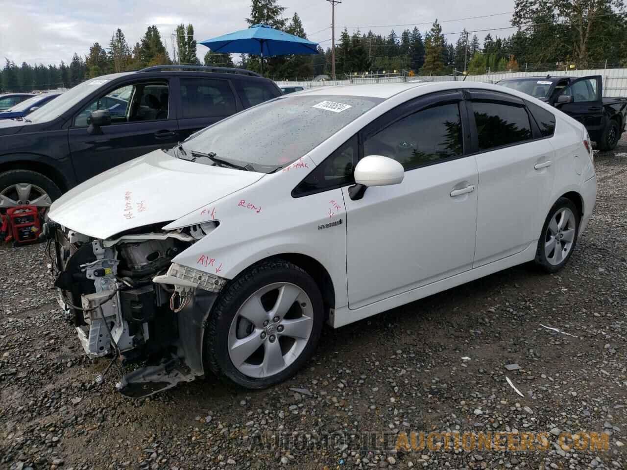 JTDKN3DU2F0439542 TOYOTA PRIUS 2015