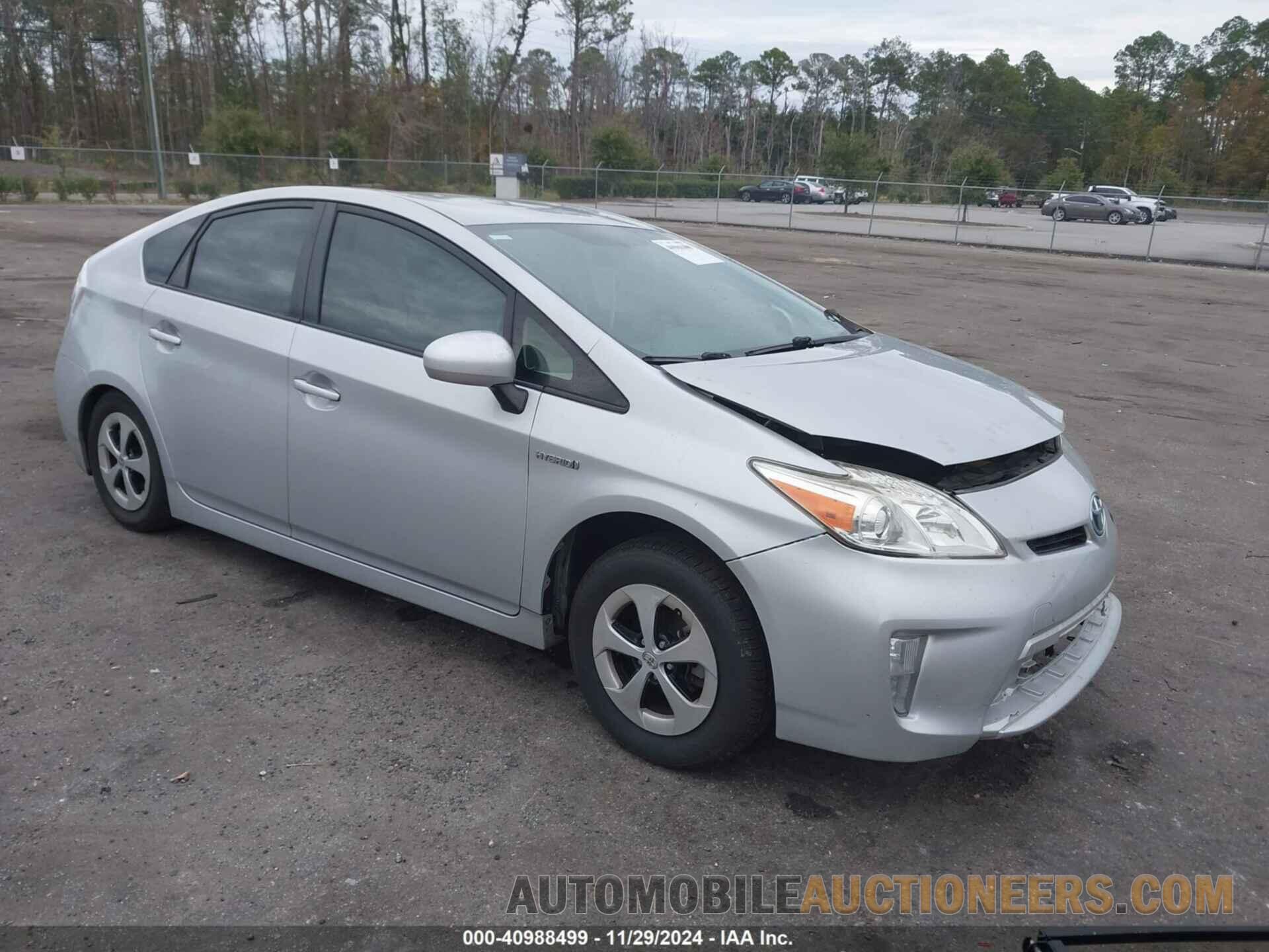 JTDKN3DU2F0443428 TOYOTA PRIUS 2015