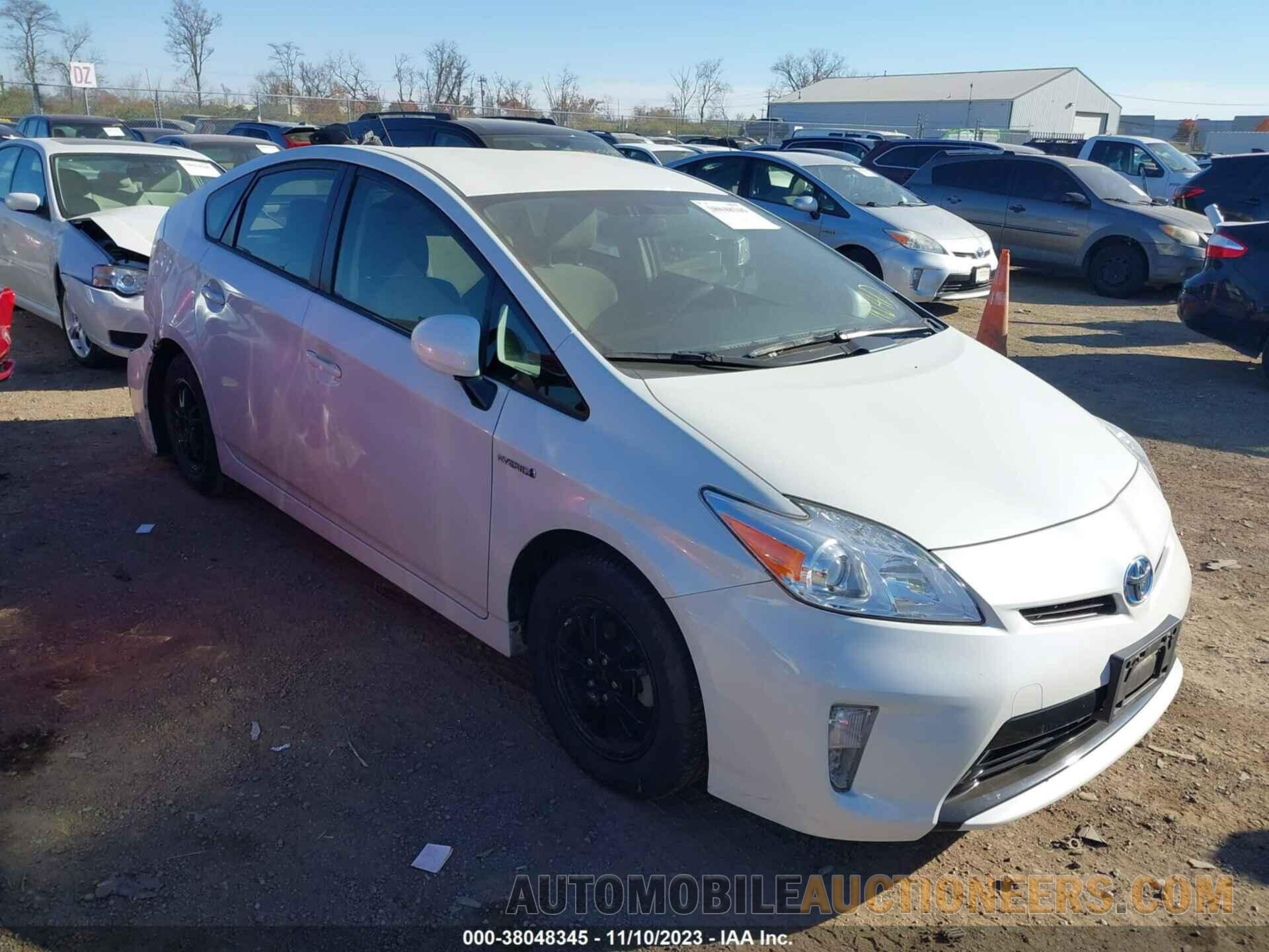 JTDKN3DU2F0443655 TOYOTA PRIUS 2015