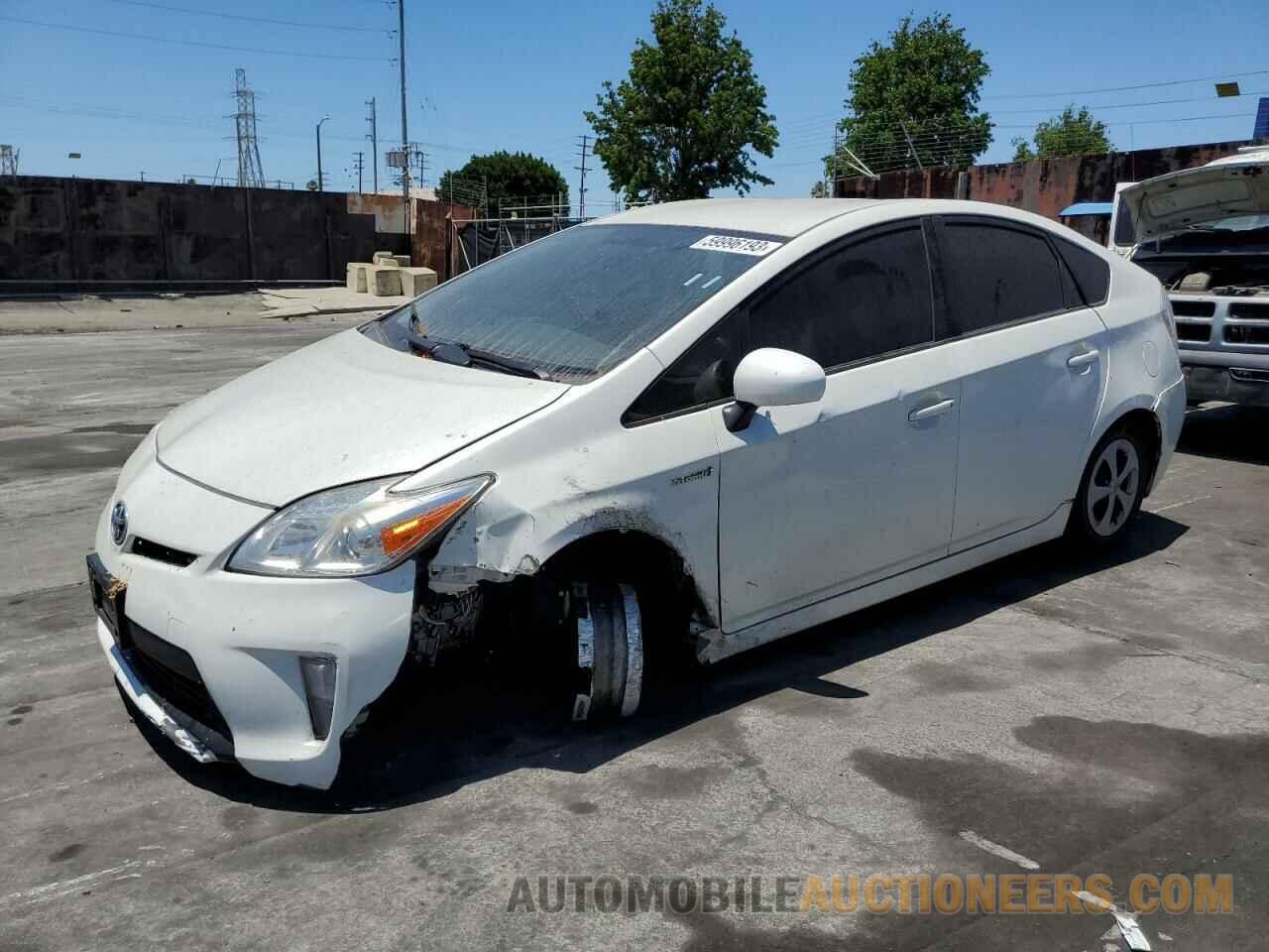 JTDKN3DU2F0446118 TOYOTA PRIUS 2015