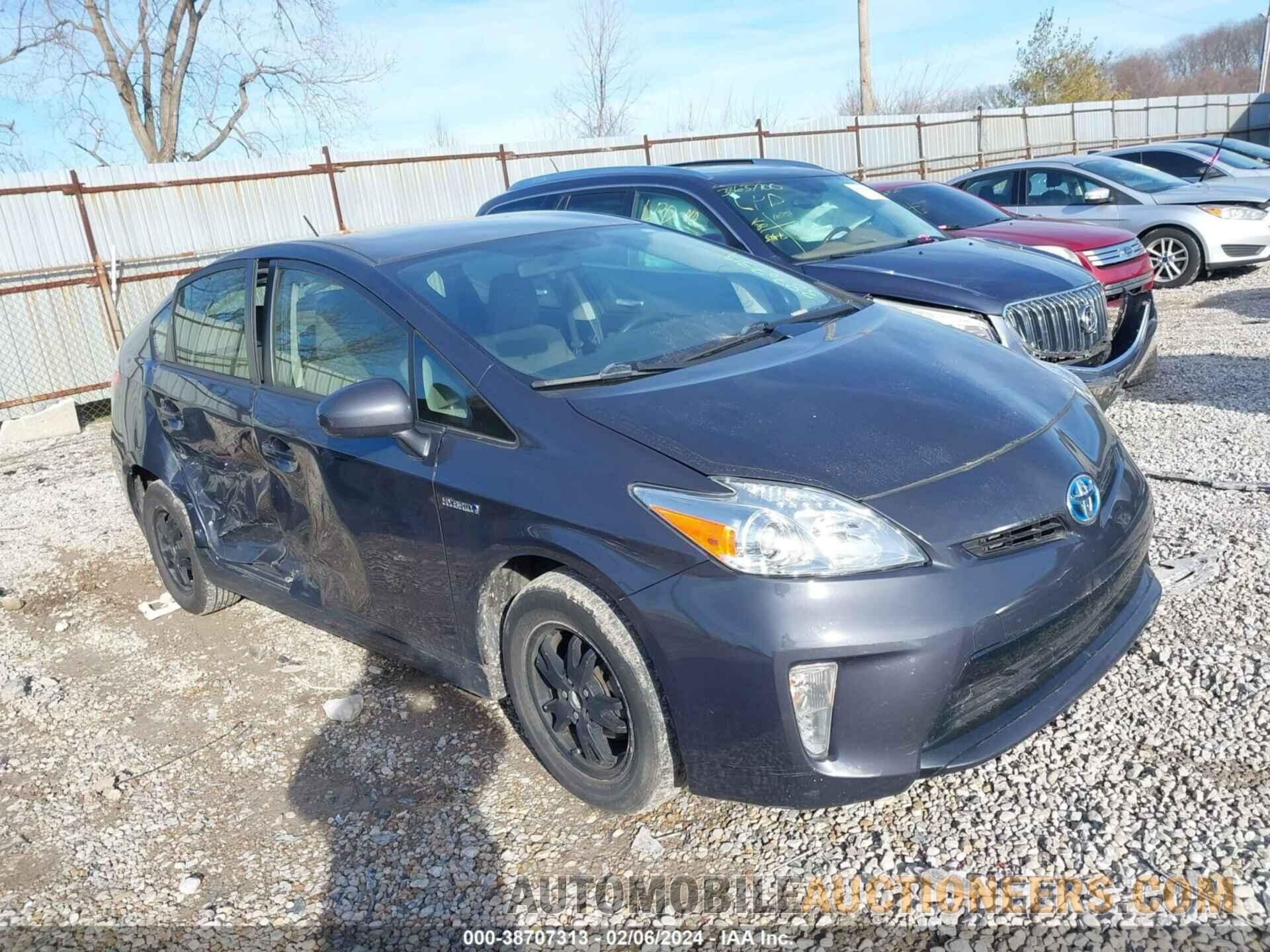 JTDKN3DU2F0446507 TOYOTA PRIUS 2015