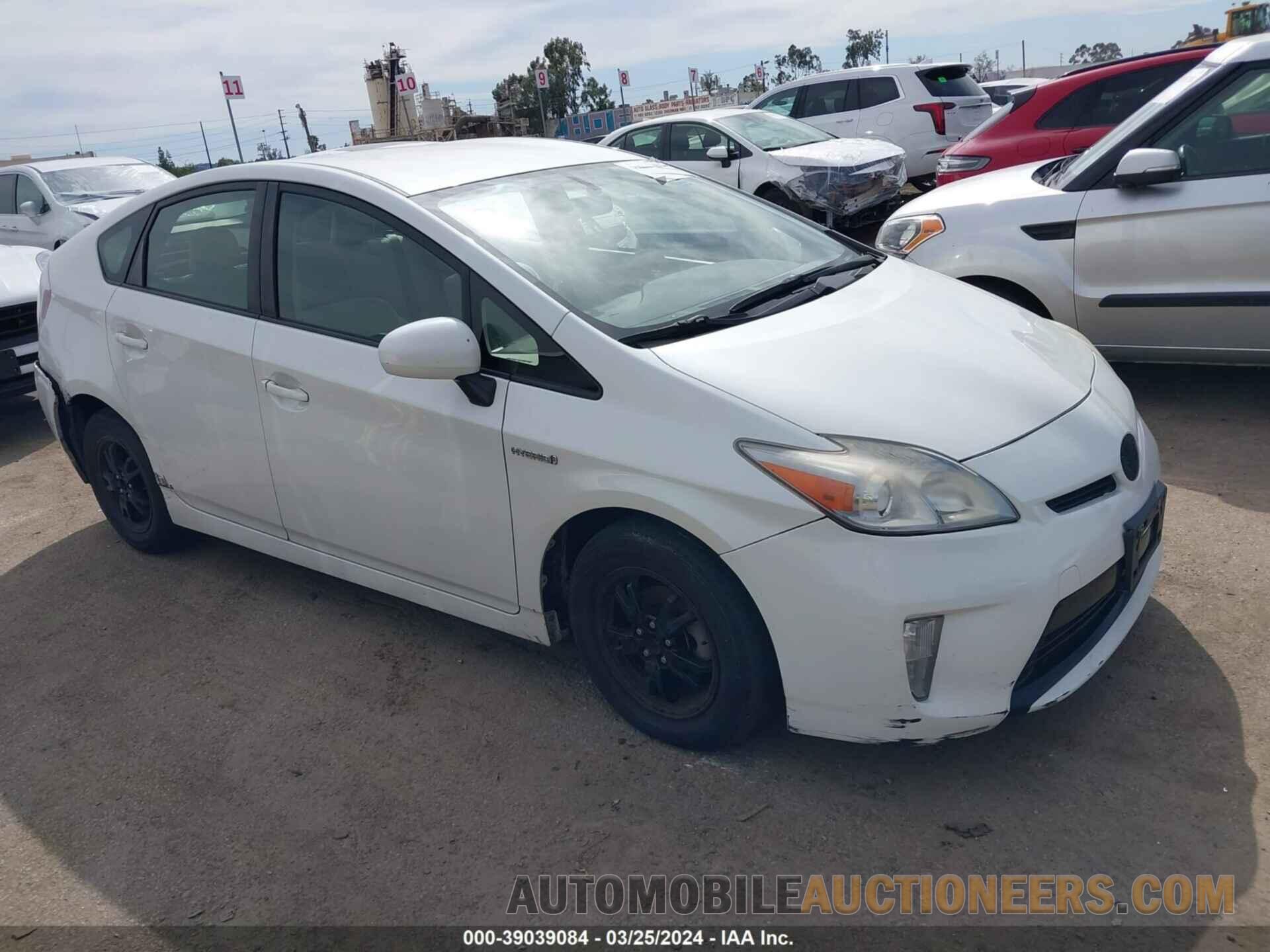 JTDKN3DU2F0449262 TOYOTA PRIUS 2015