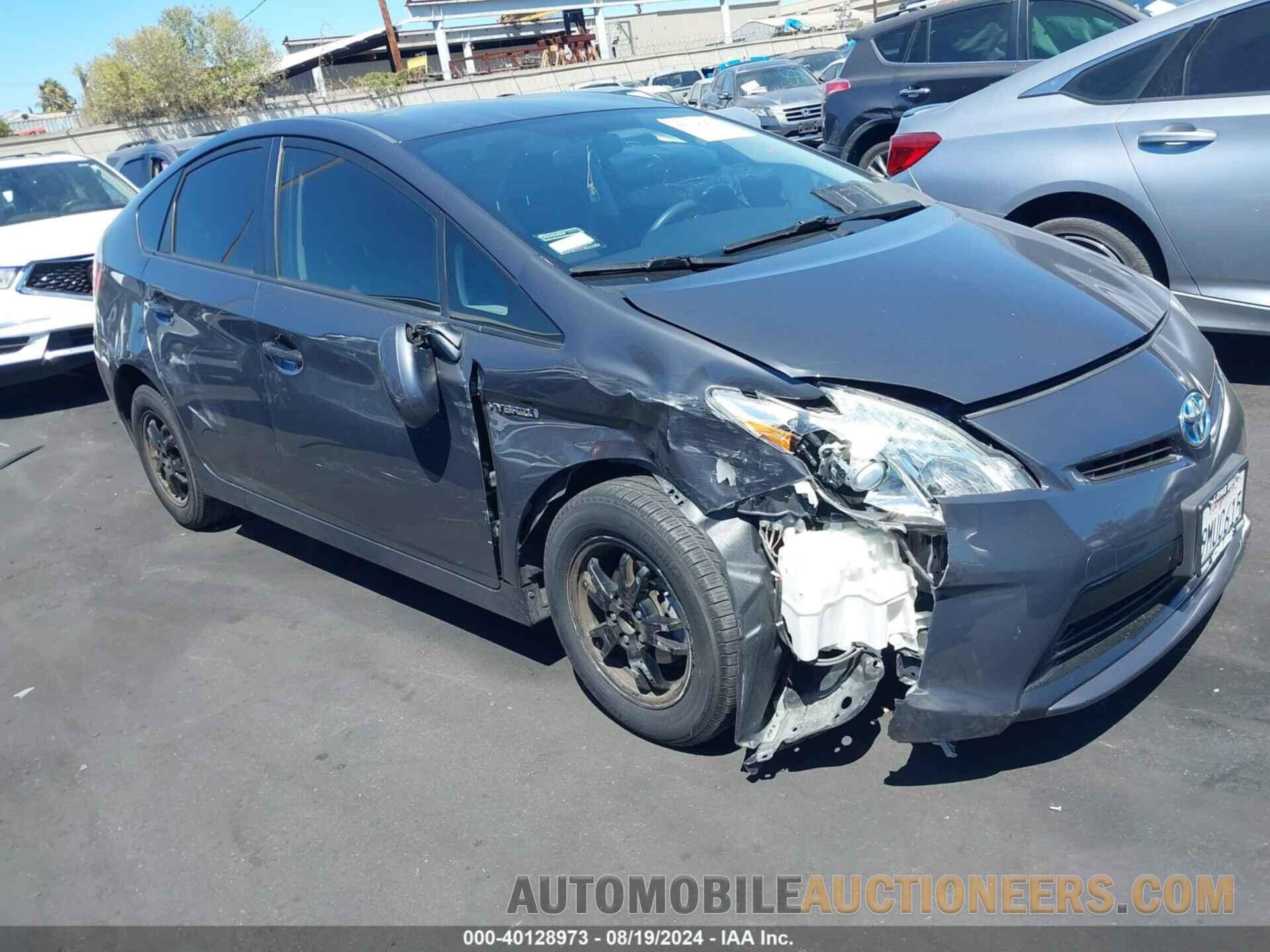 JTDKN3DU2F0453313 TOYOTA PRIUS 2015