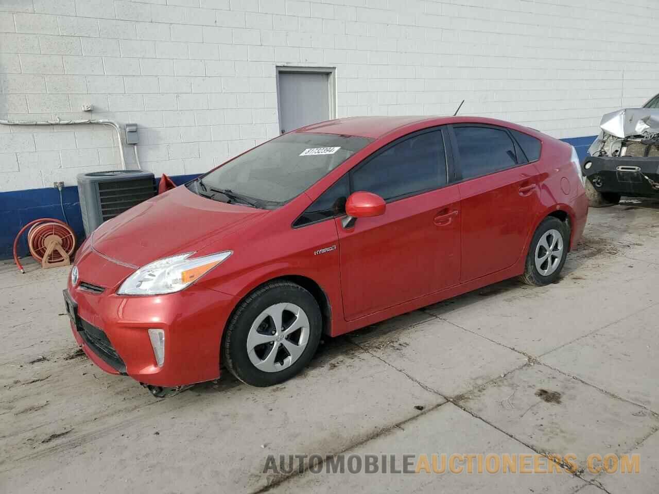 JTDKN3DU2F0456129 TOYOTA PRIUS 2015