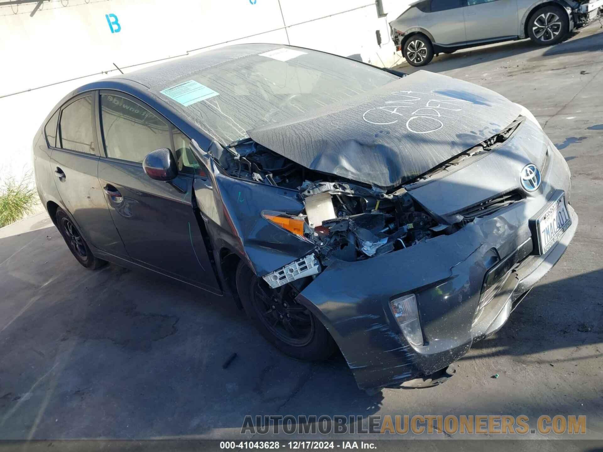 JTDKN3DU2F0467020 TOYOTA PRIUS 2015