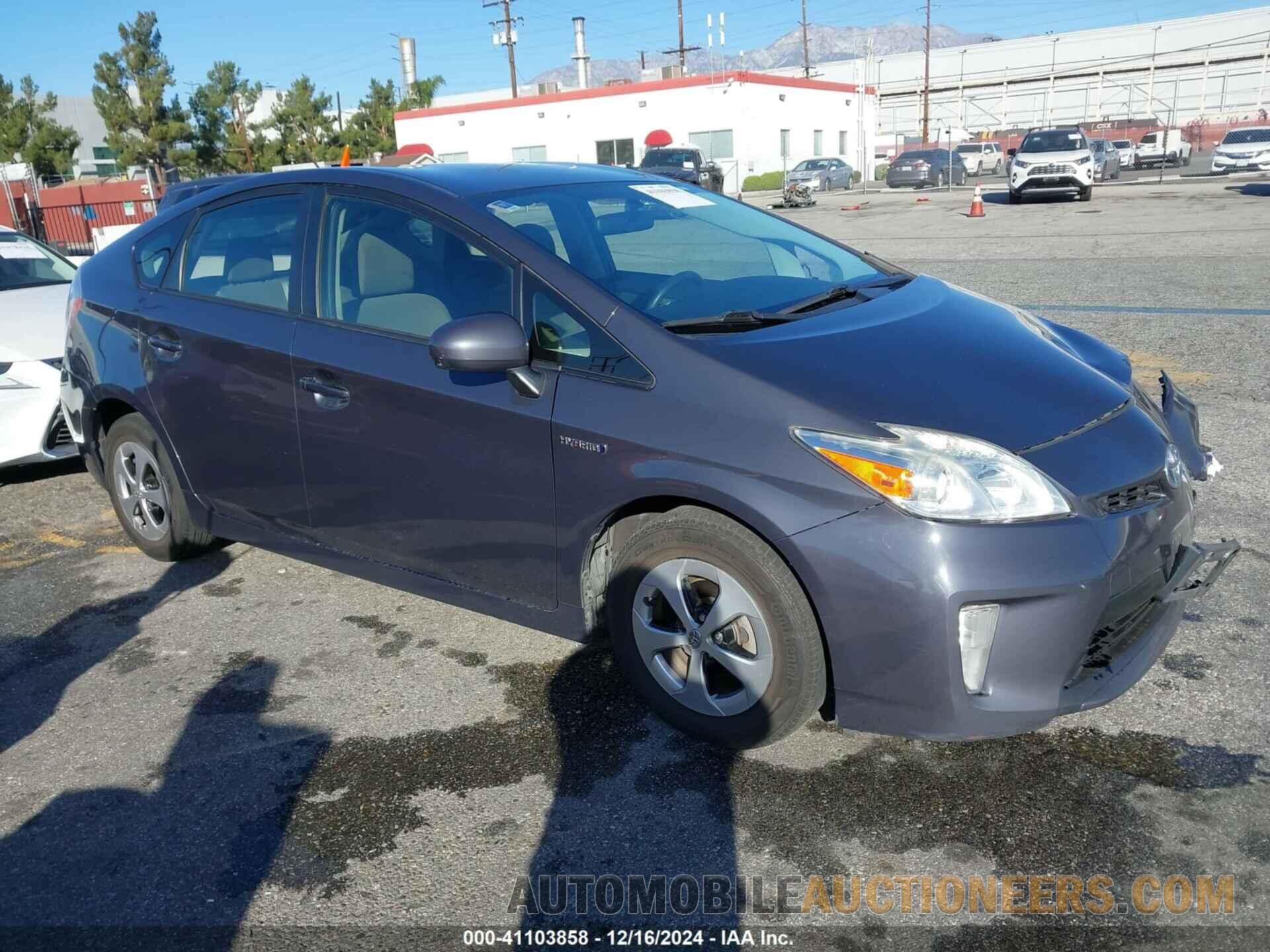 JTDKN3DU2F0468099 TOYOTA PRIUS 2015