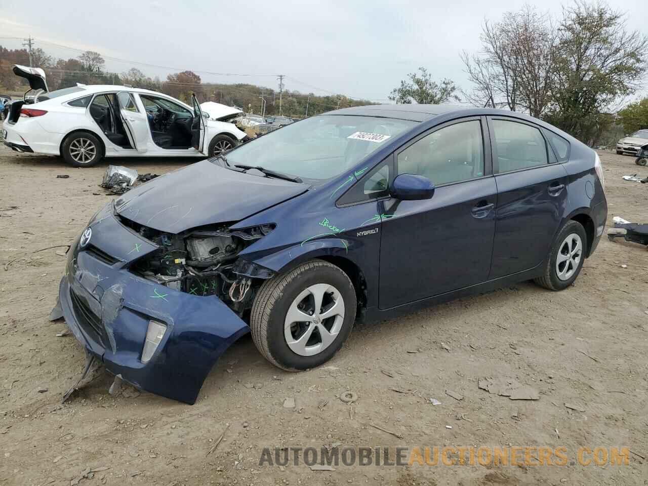 JTDKN3DU2F0472637 TOYOTA PRIUS 2015