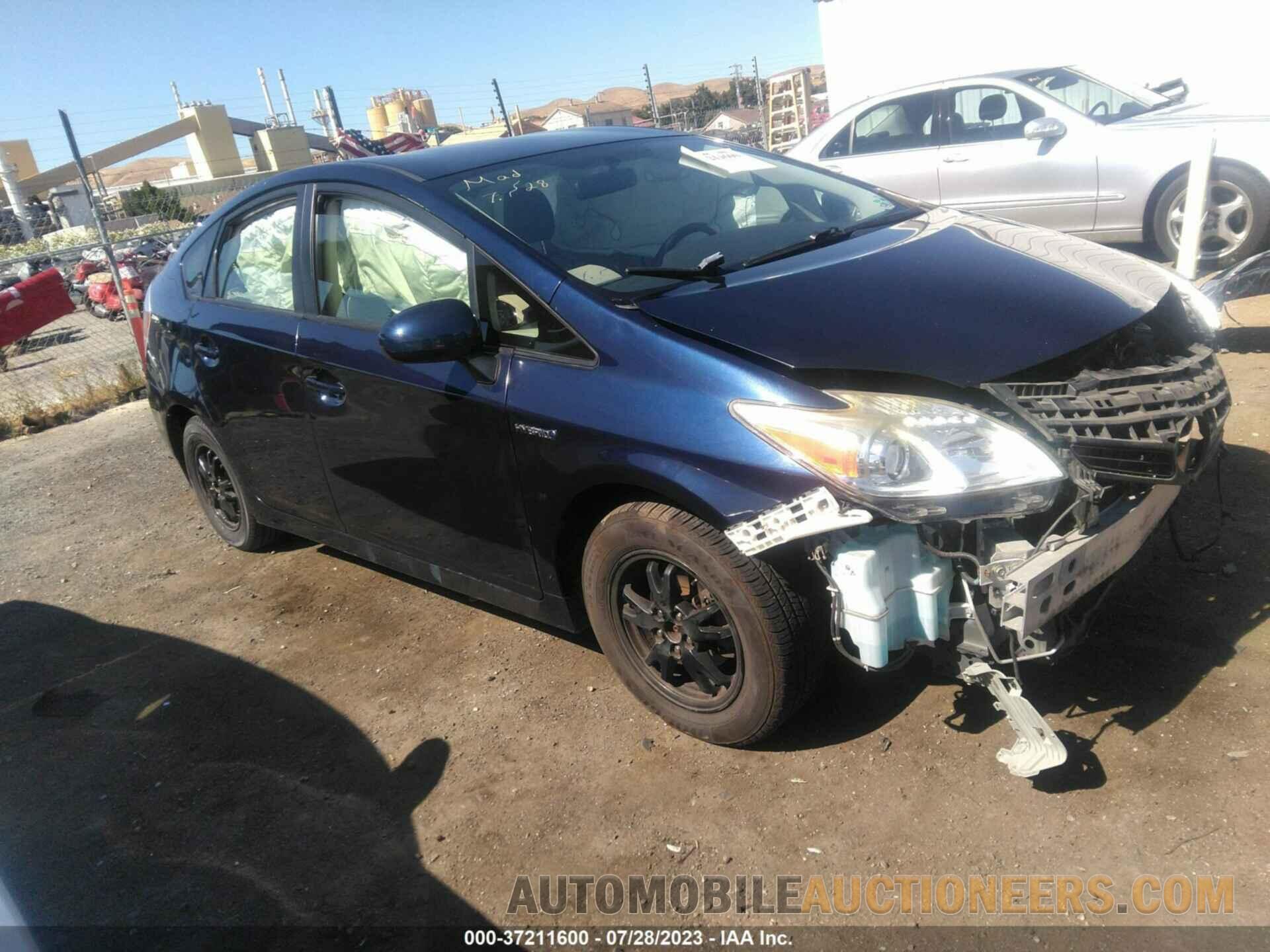 JTDKN3DU2F0484089 TOYOTA PRIUS 2015