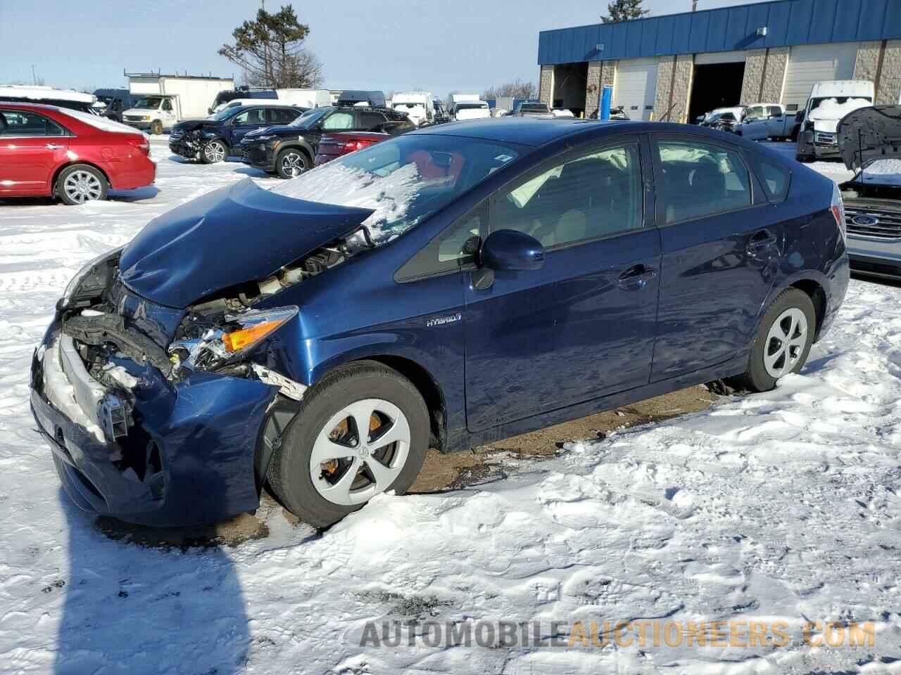 JTDKN3DU2F1876080 TOYOTA PRIUS 2015