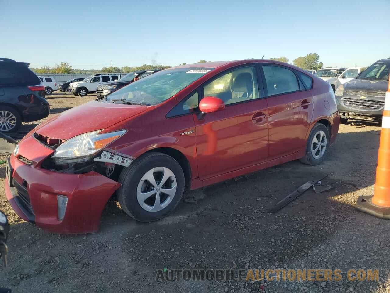 JTDKN3DU2F1884583 TOYOTA PRIUS 2015