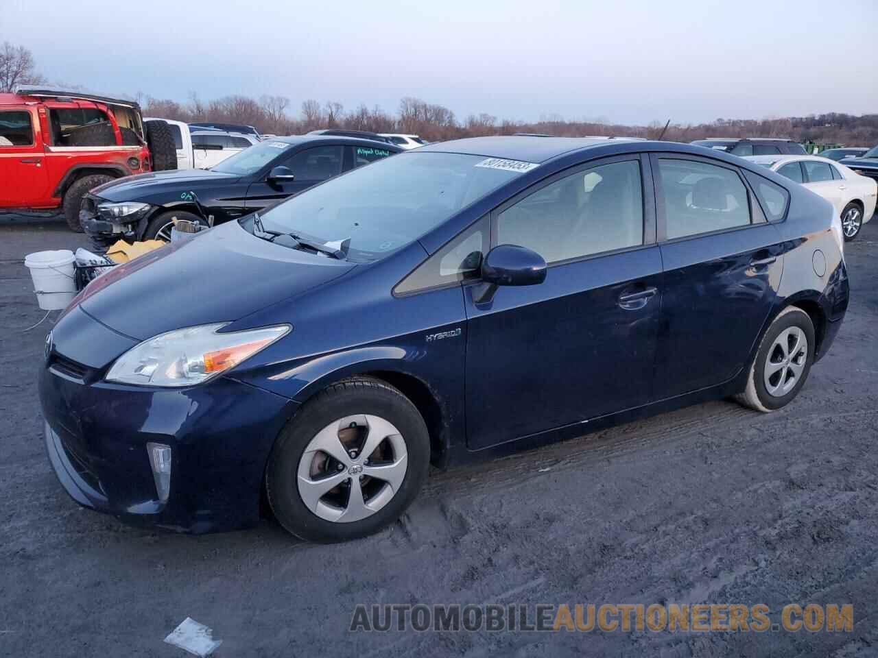 JTDKN3DU2F1888925 TOYOTA PRIUS 2015