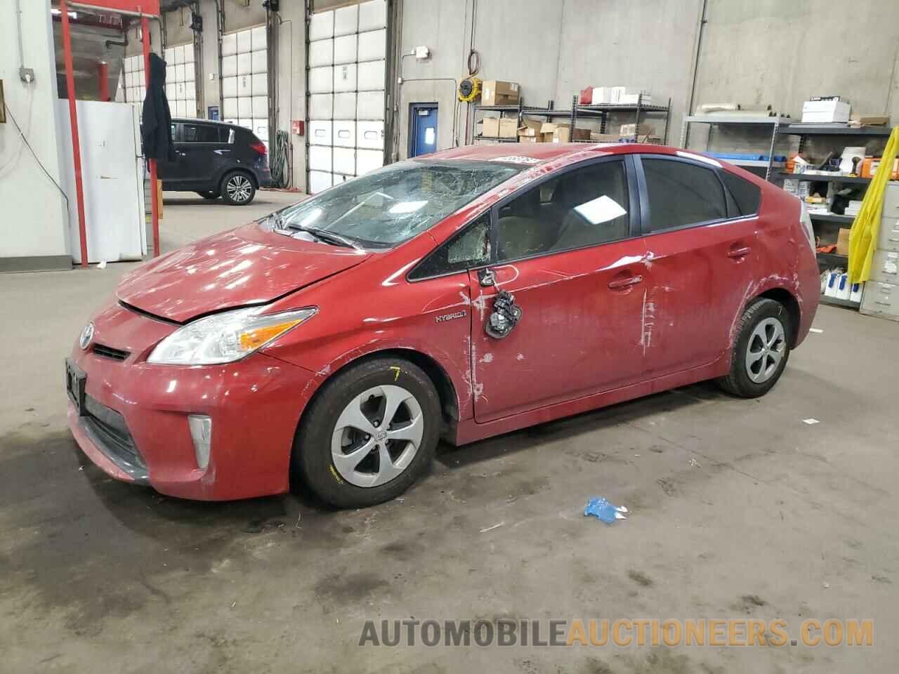 JTDKN3DU2F1896166 TOYOTA PRIUS 2015