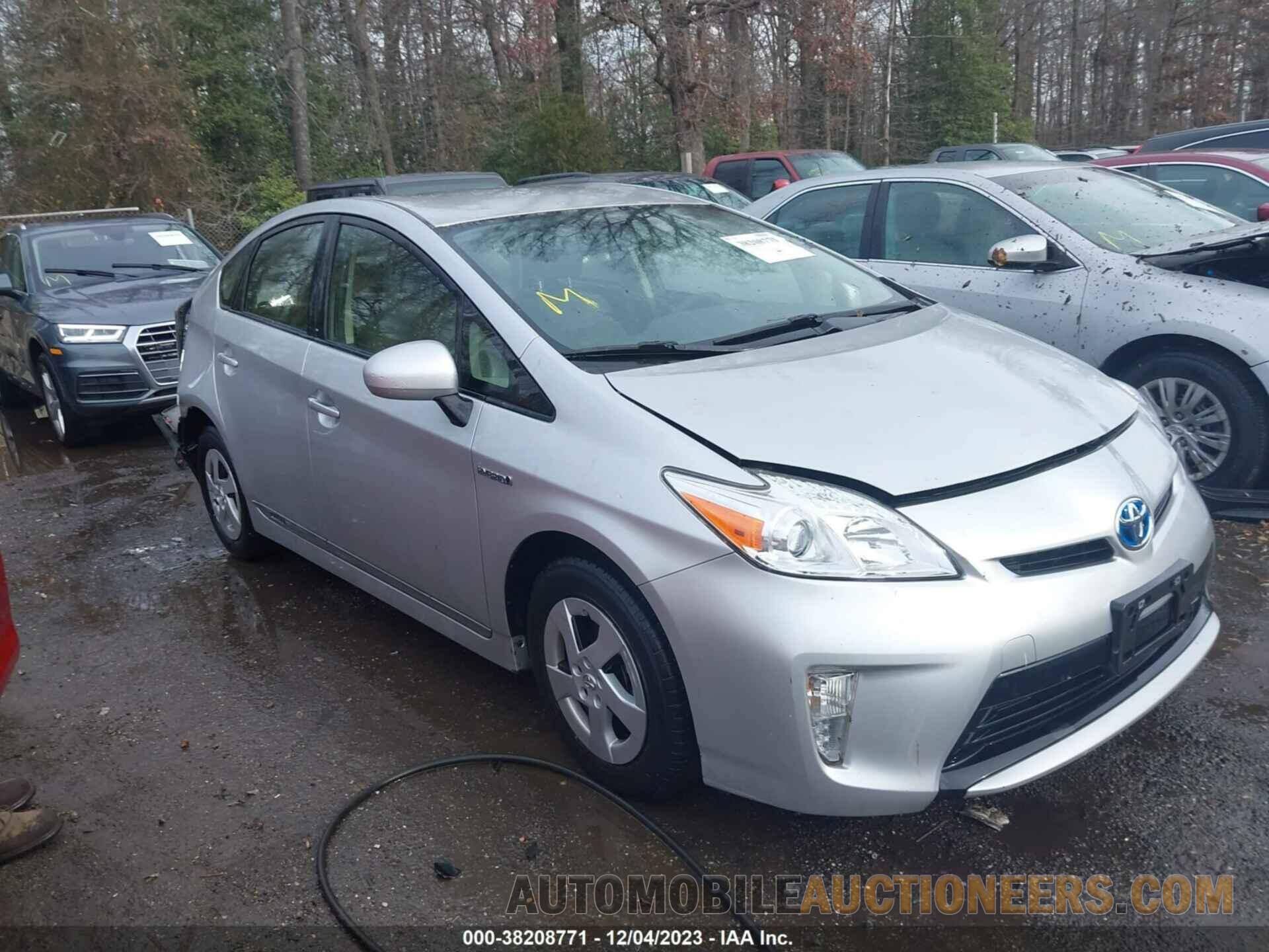 JTDKN3DU2F1896541 TOYOTA PRIUS 2015