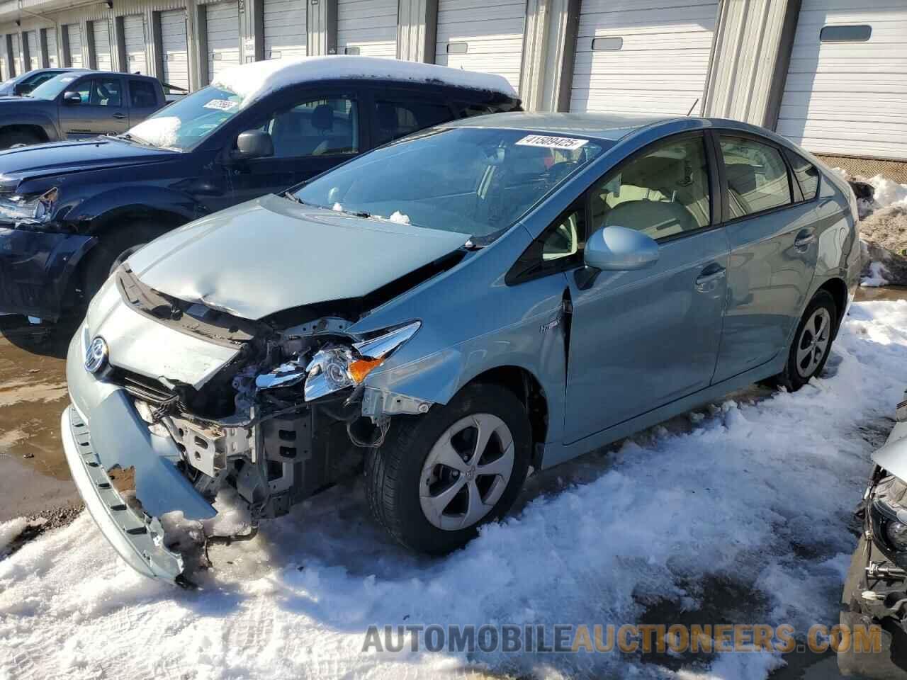 JTDKN3DU2F1896586 TOYOTA PRIUS 2015