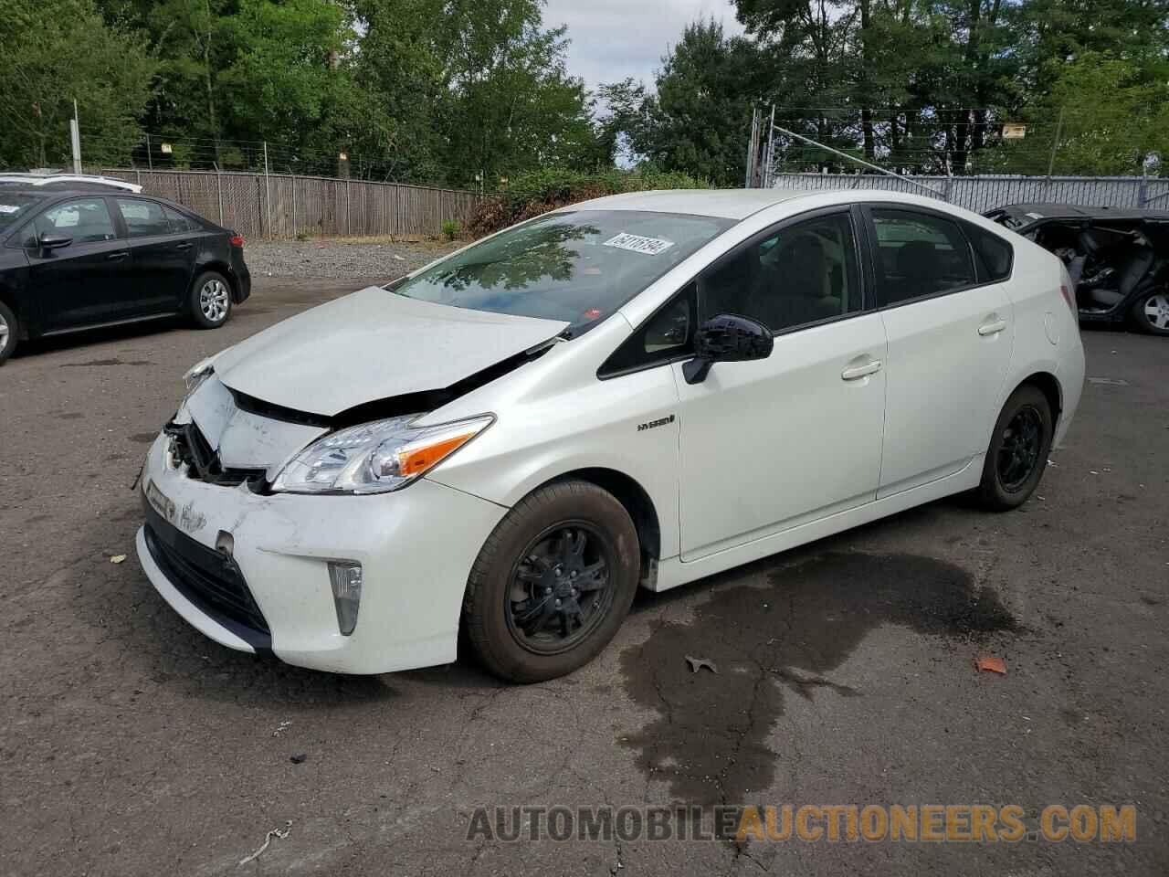 JTDKN3DU2F1897401 TOYOTA PRIUS 2015