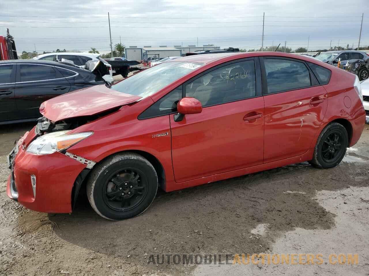 JTDKN3DU2F1899536 TOYOTA PRIUS 2015