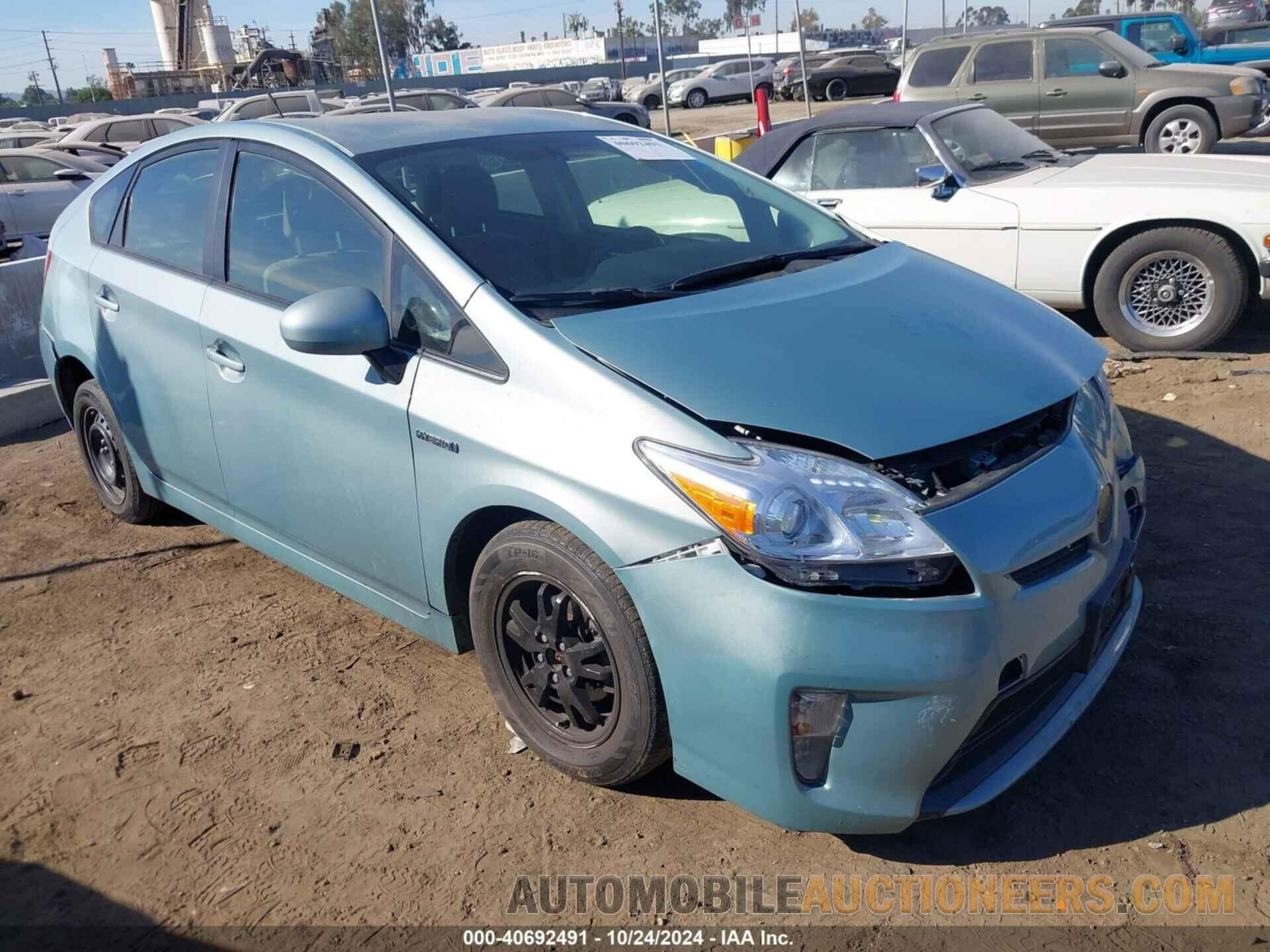 JTDKN3DU2F1920191 TOYOTA PRIUS 2015