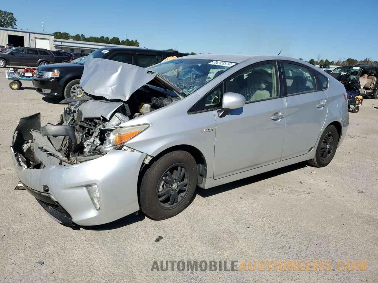 JTDKN3DU2F1954325 TOYOTA PRIUS 2015