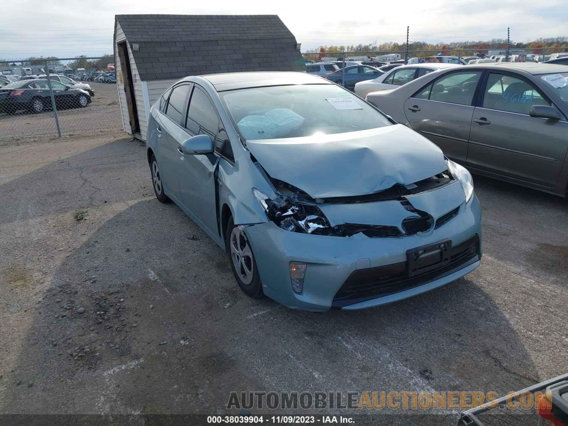 JTDKN3DU2F1956236 TOYOTA PRIUS 2015