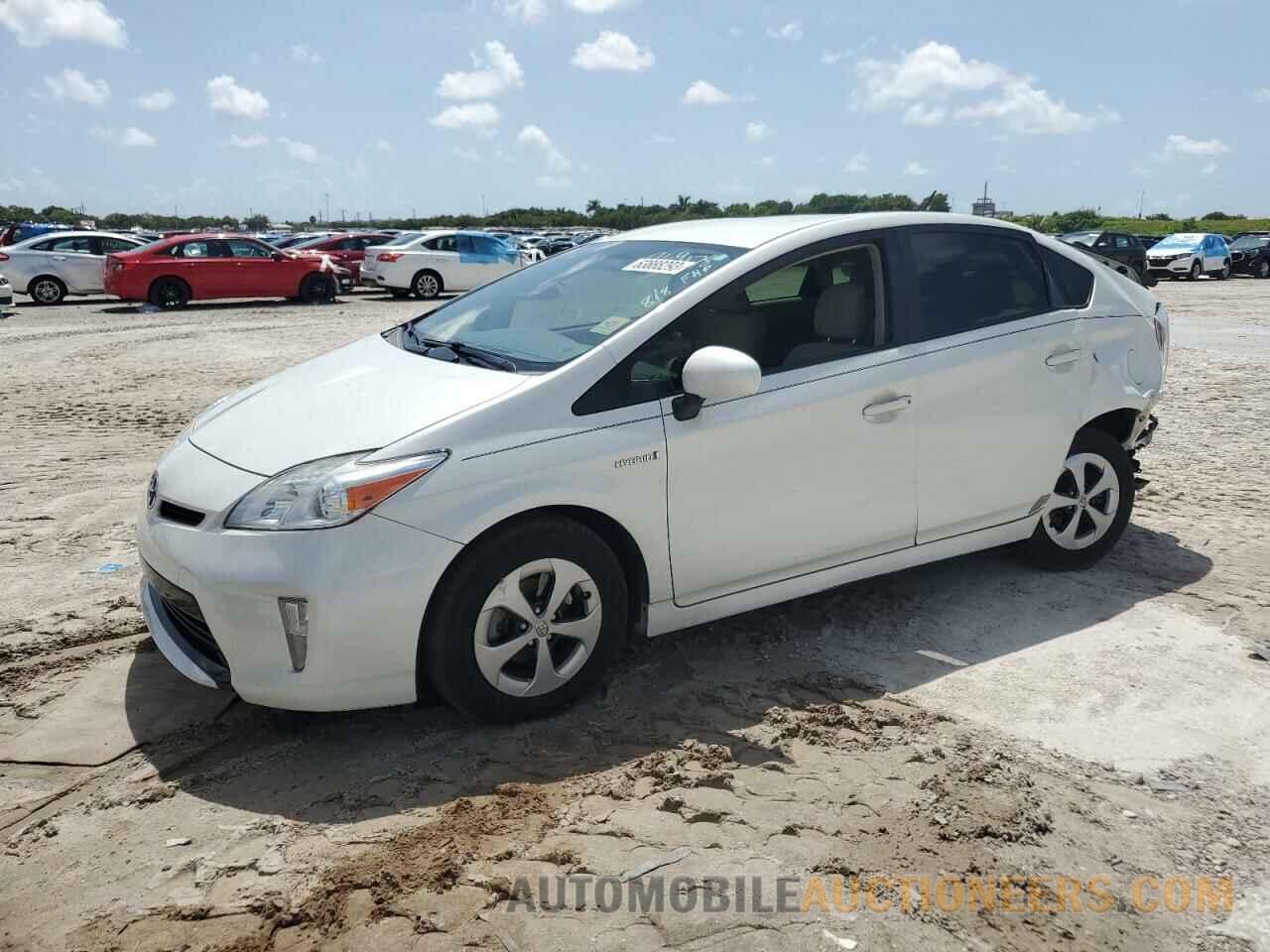 JTDKN3DU2F1969178 TOYOTA PRIUS 2015