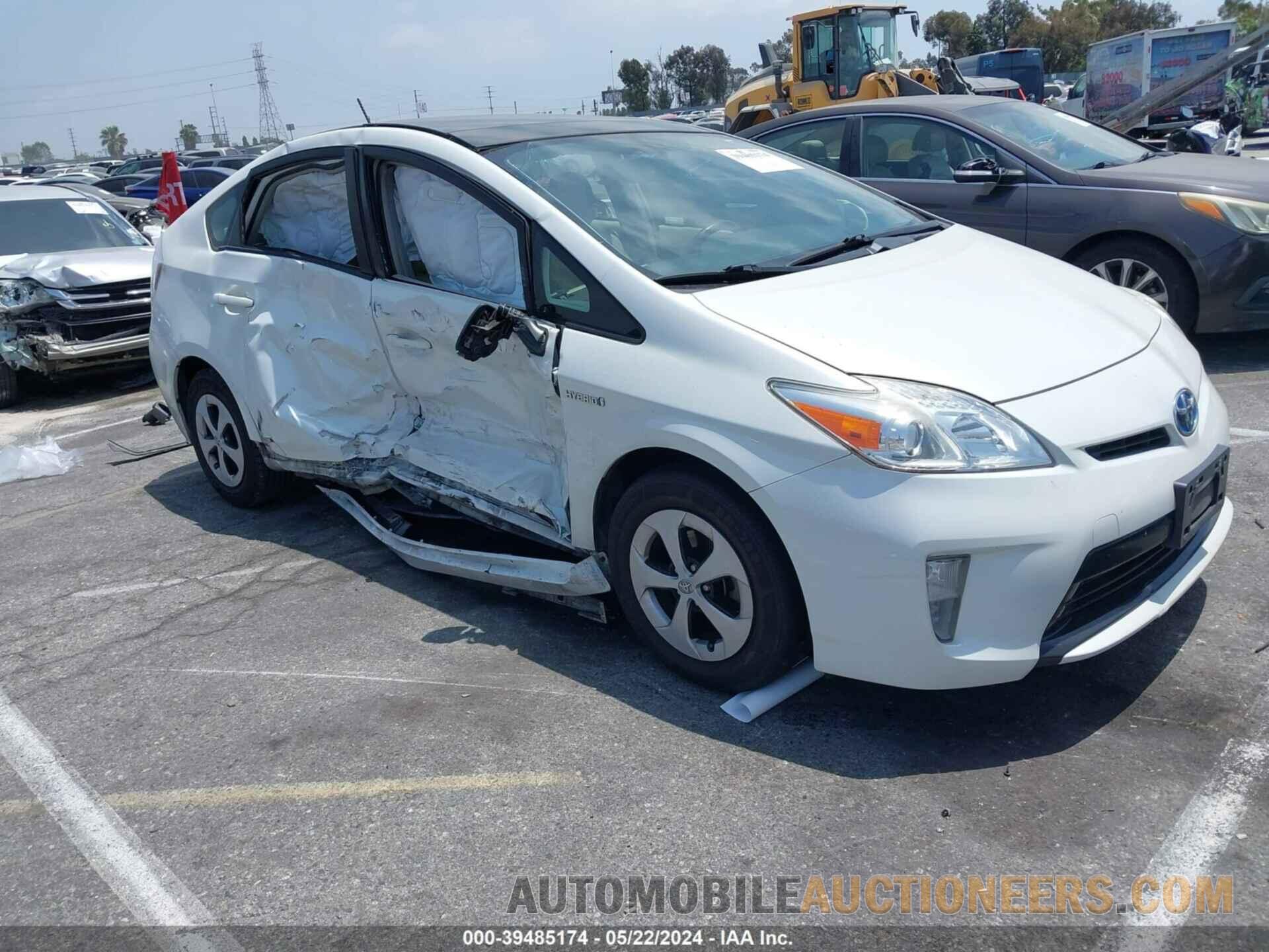 JTDKN3DU2F1974994 TOYOTA PRIUS 2015