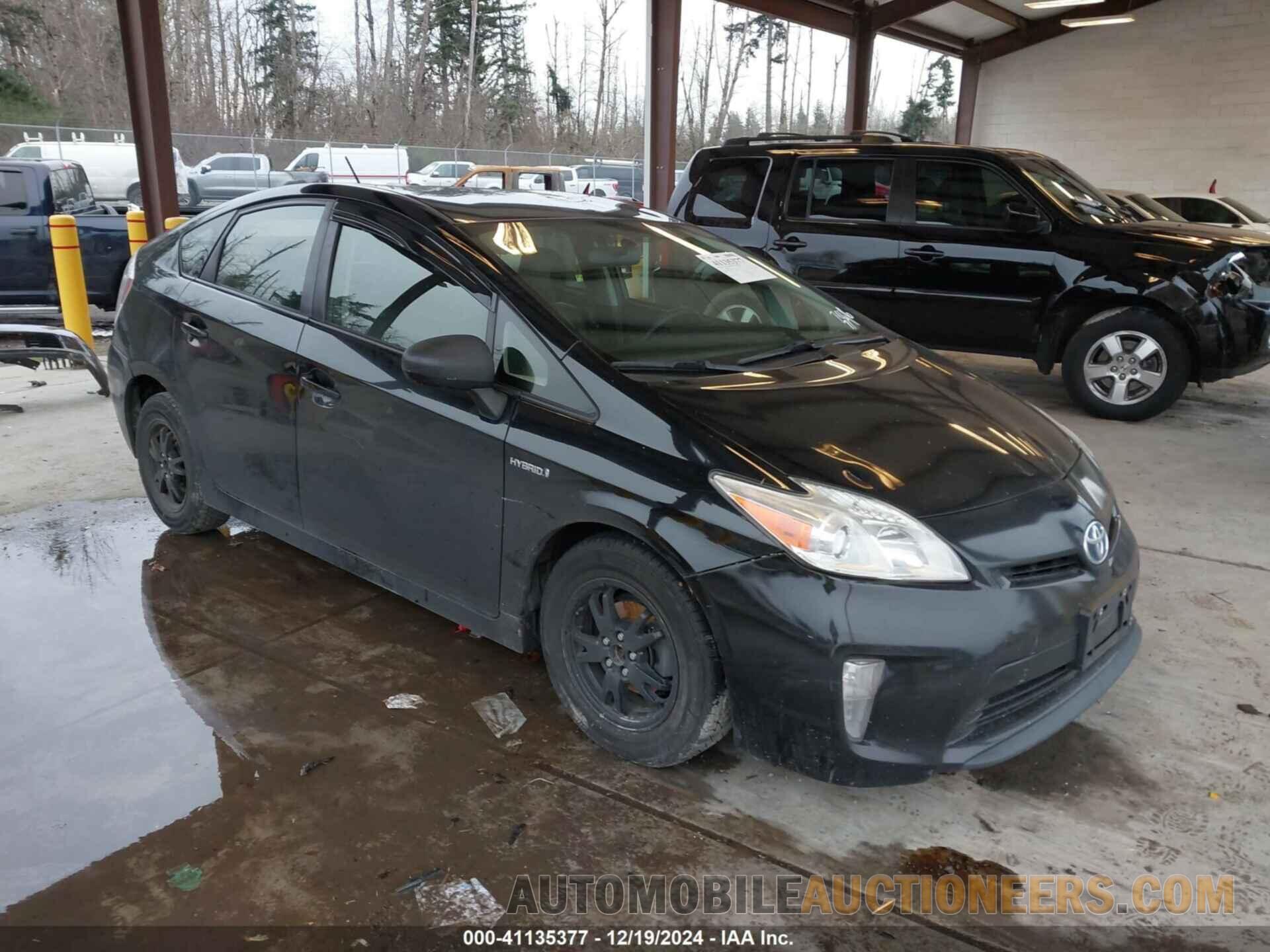 JTDKN3DU2F1983596 TOYOTA PRIUS 2015