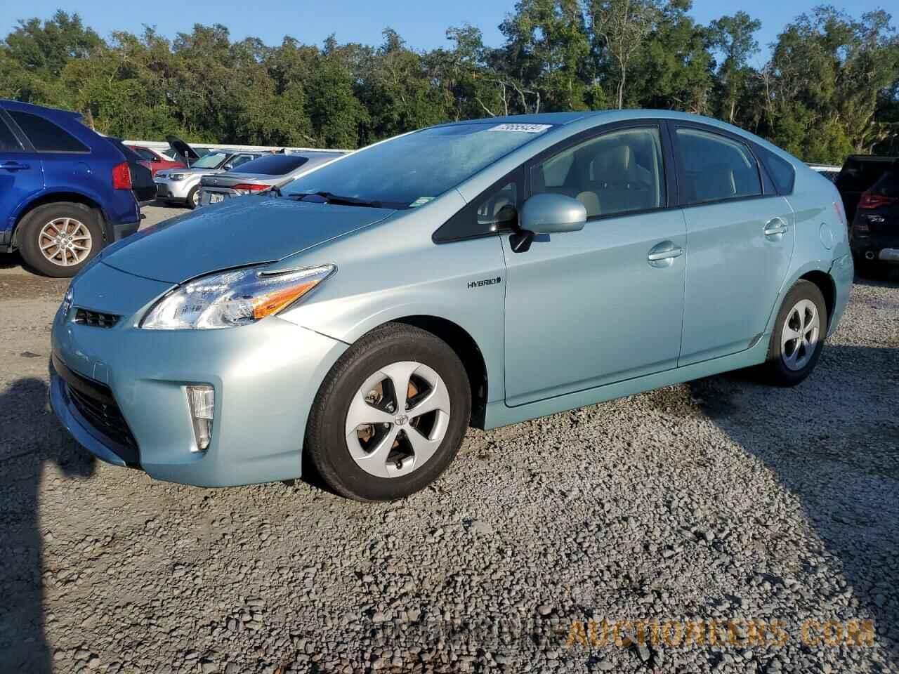 JTDKN3DU2F1985185 TOYOTA PRIUS 2015