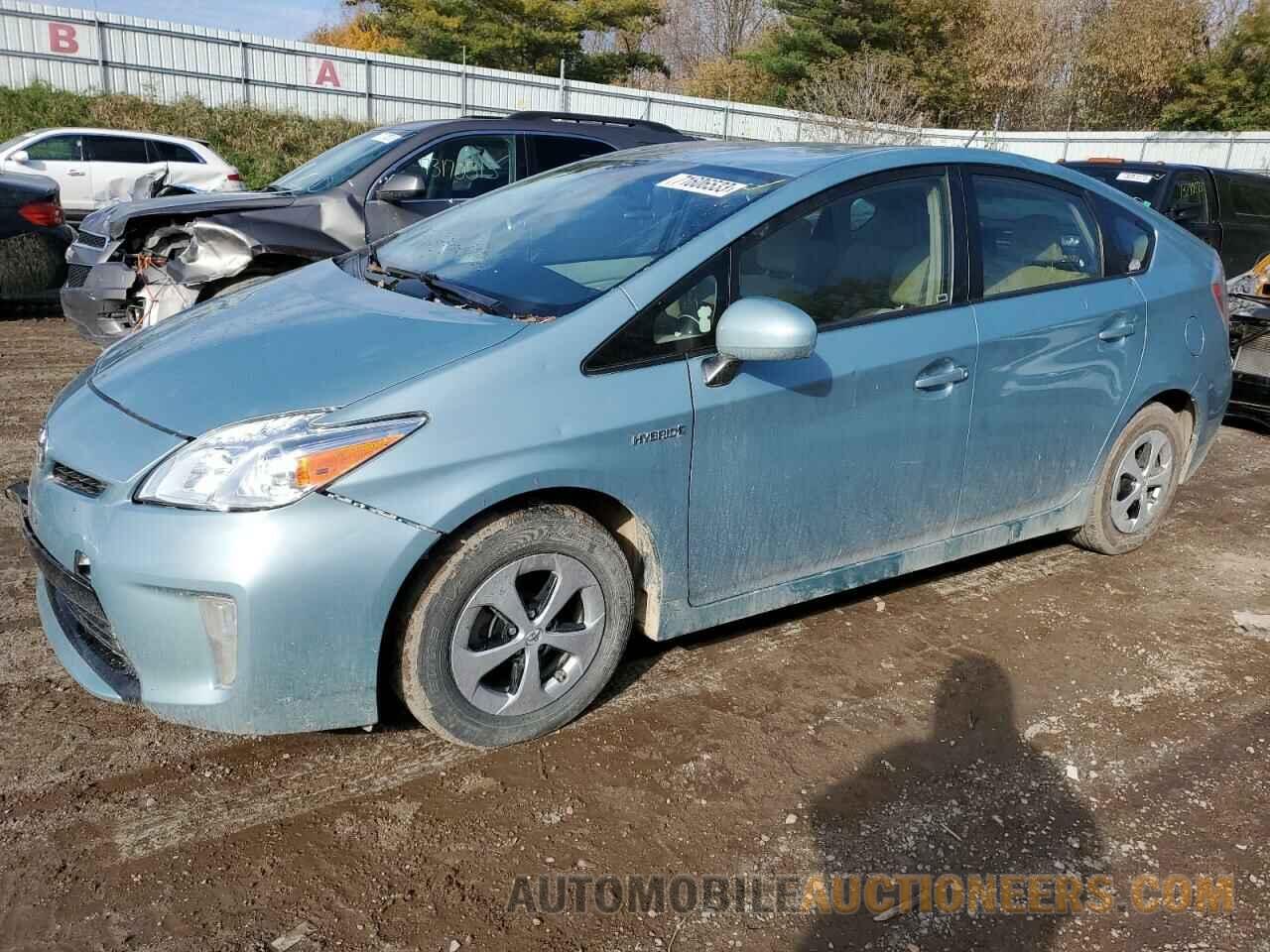 JTDKN3DU2F1997921 TOYOTA PRIUS 2015