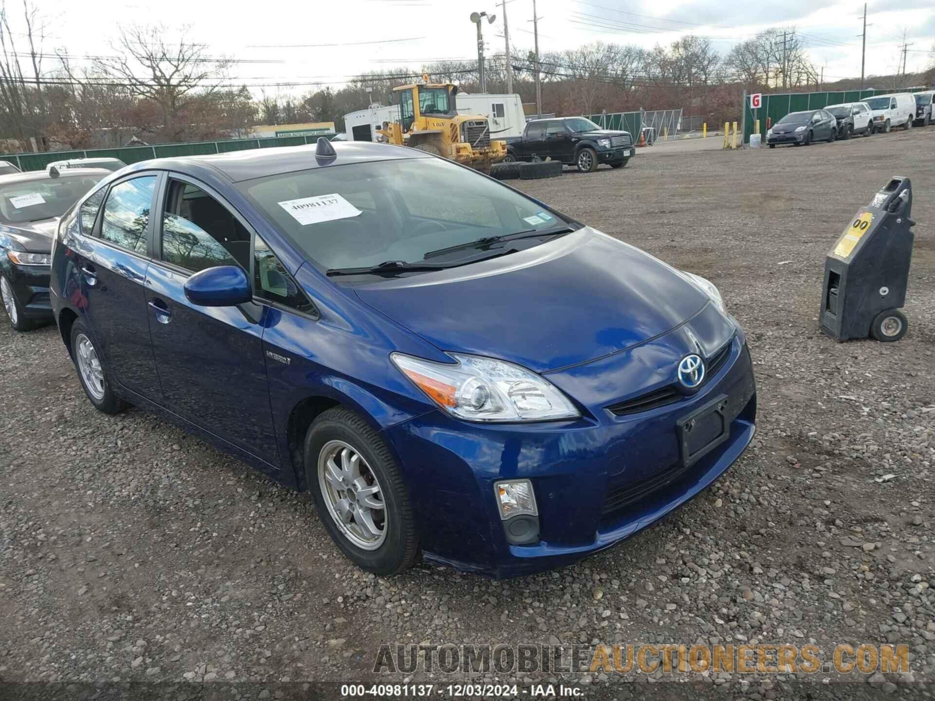 JTDKN3DU3B0281237 TOYOTA PRIUS 2011