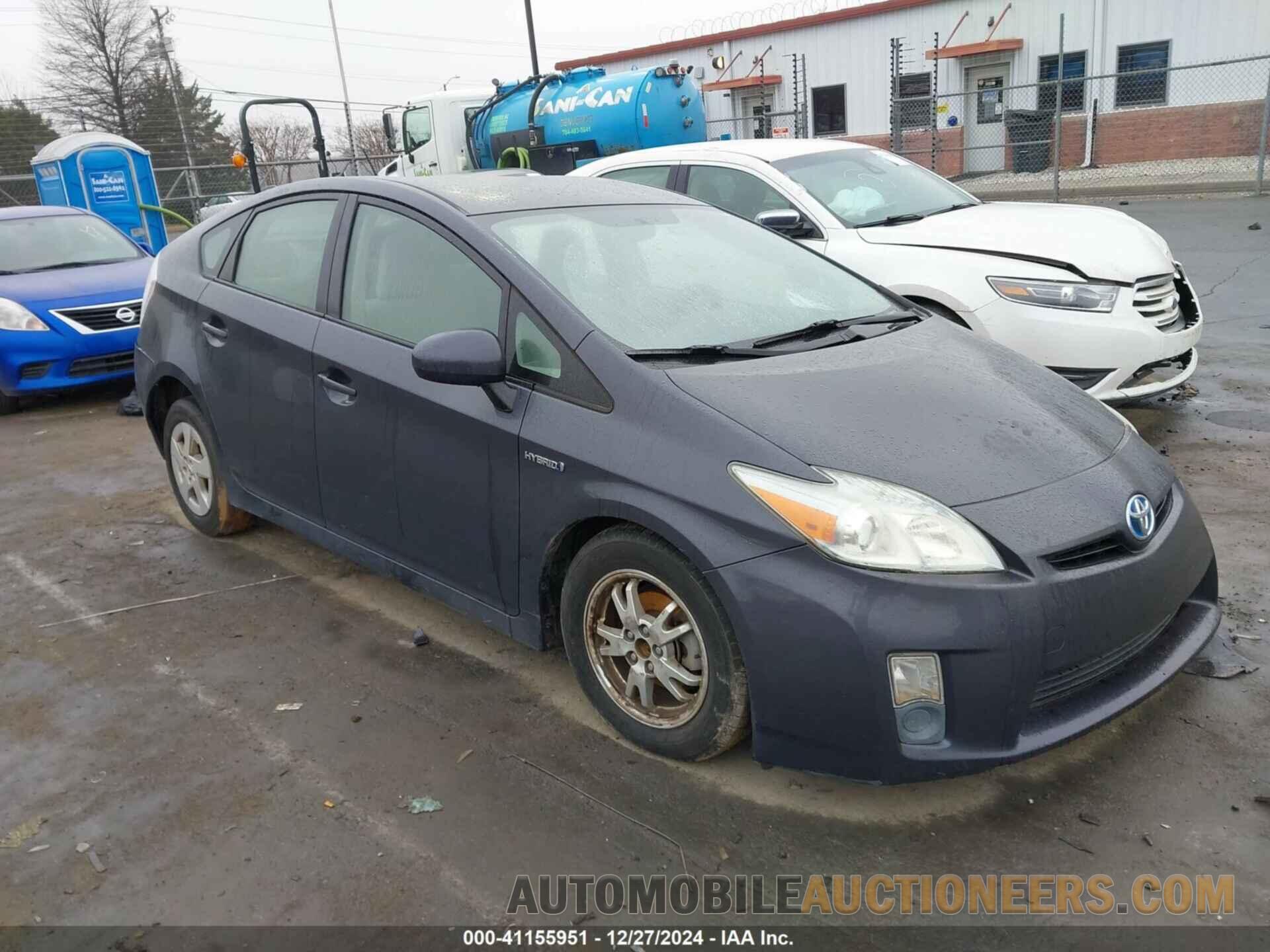 JTDKN3DU3B0283974 TOYOTA PRIUS 2011