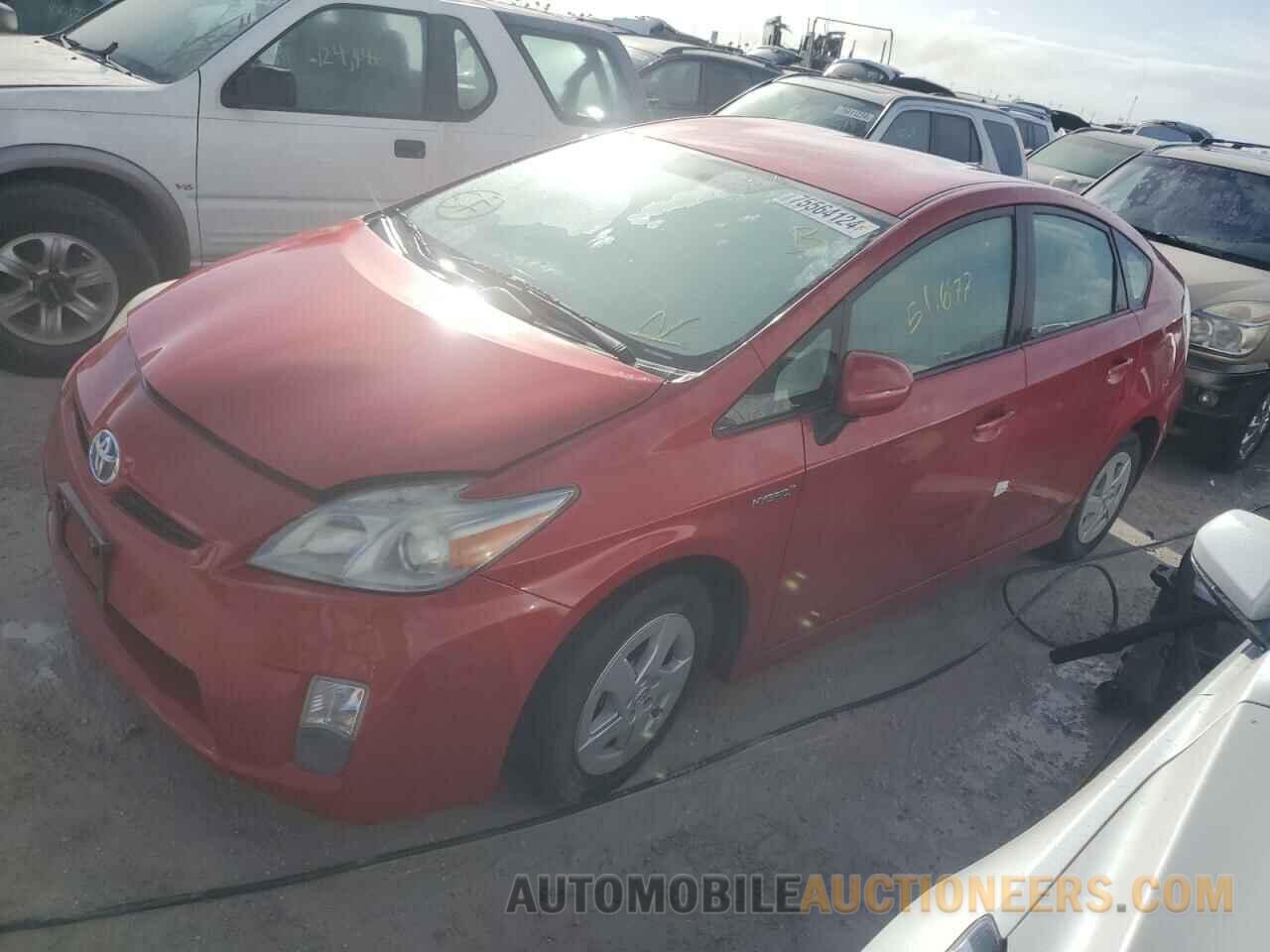 JTDKN3DU3B0290455 TOYOTA PRIUS 2011