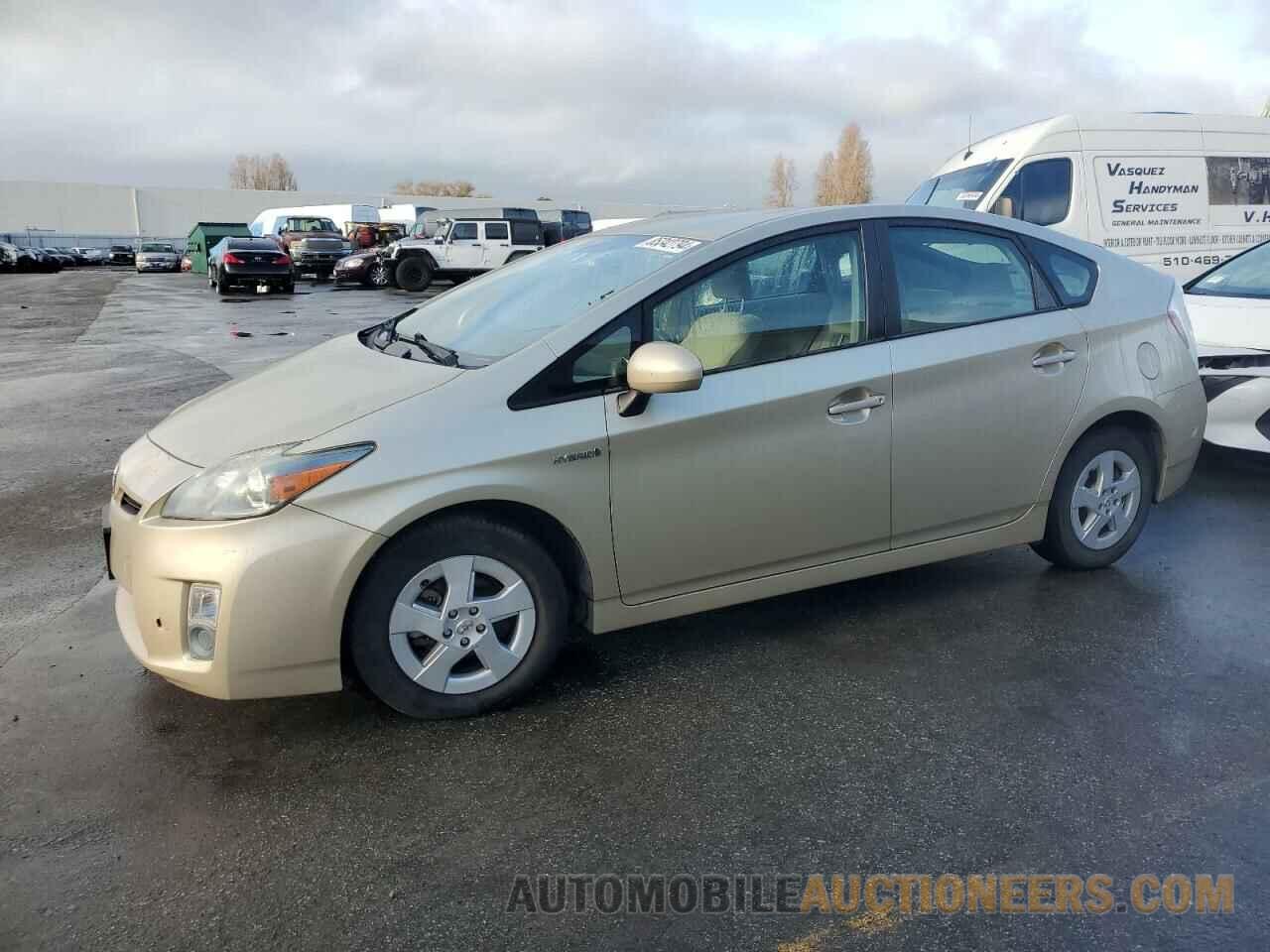 JTDKN3DU3B1379131 TOYOTA PRIUS 2011