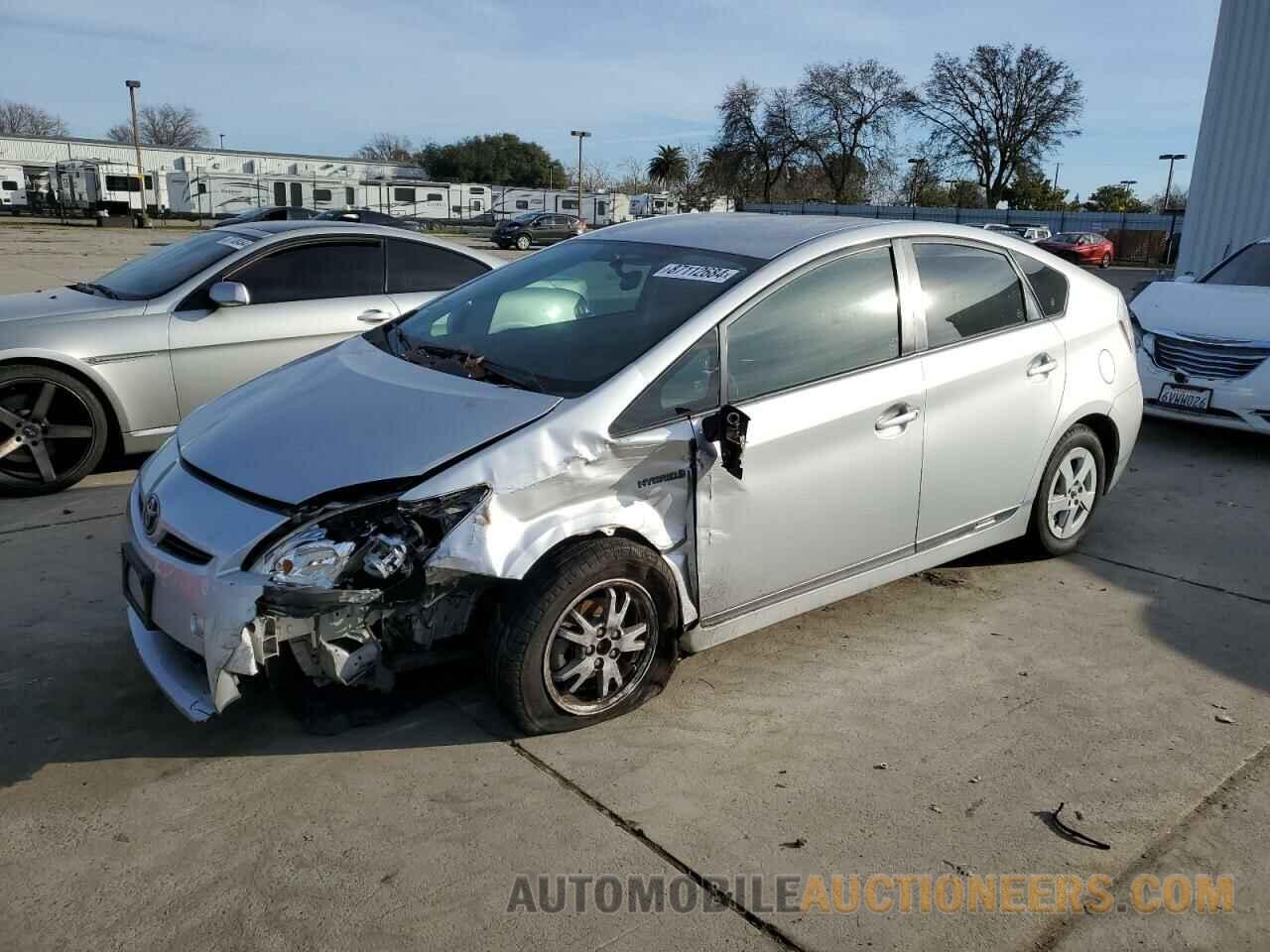 JTDKN3DU3B1388041 TOYOTA PRIUS 2011