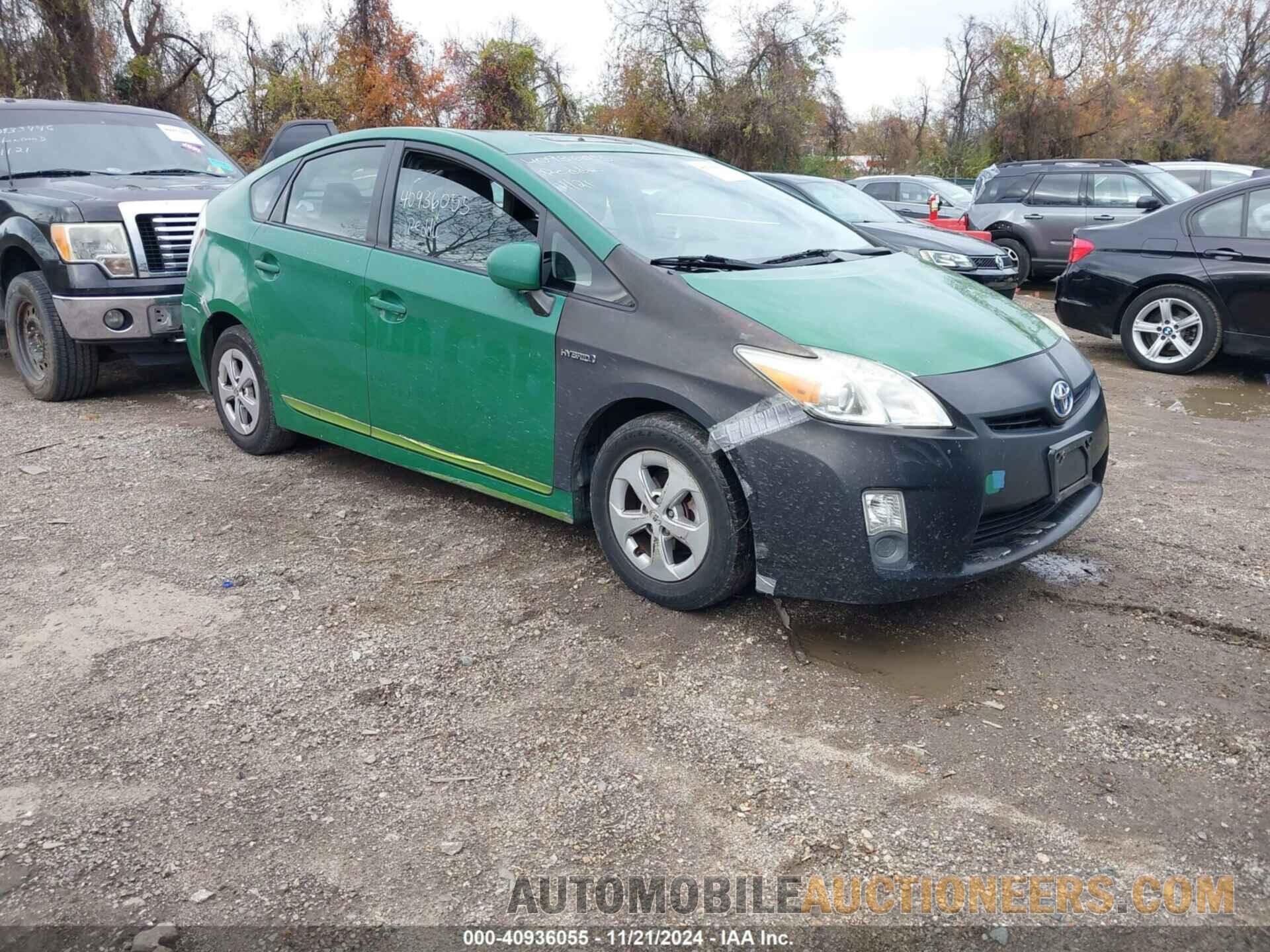 JTDKN3DU3B1432653 TOYOTA PRIUS 2011