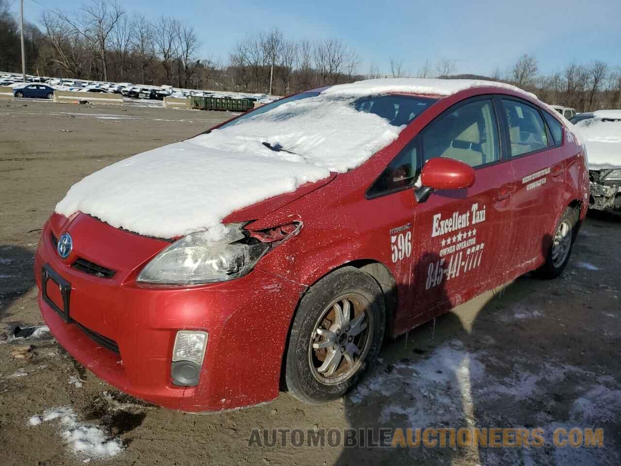 JTDKN3DU3B1443894 TOYOTA PRIUS 2011