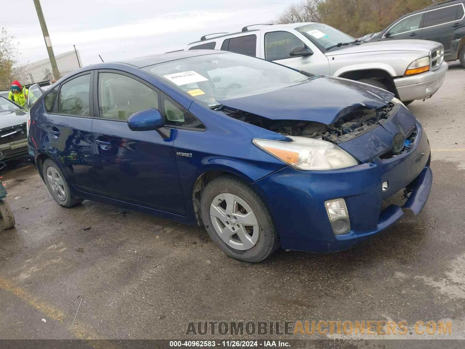 JTDKN3DU3B5312814 TOYOTA PRIUS 2011