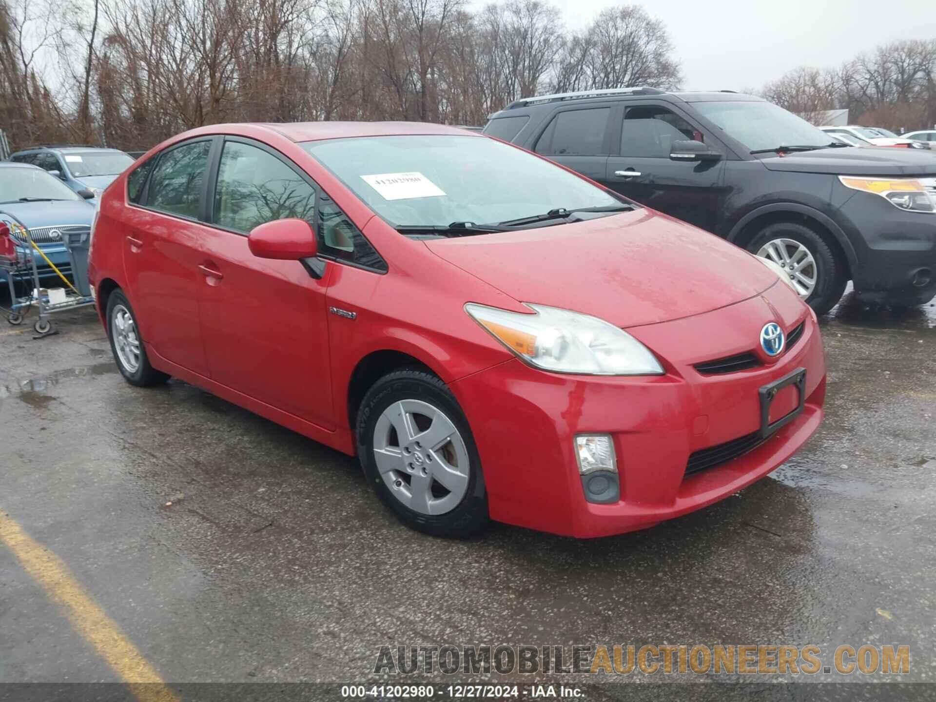 JTDKN3DU3B5313882 TOYOTA PRIUS 2011