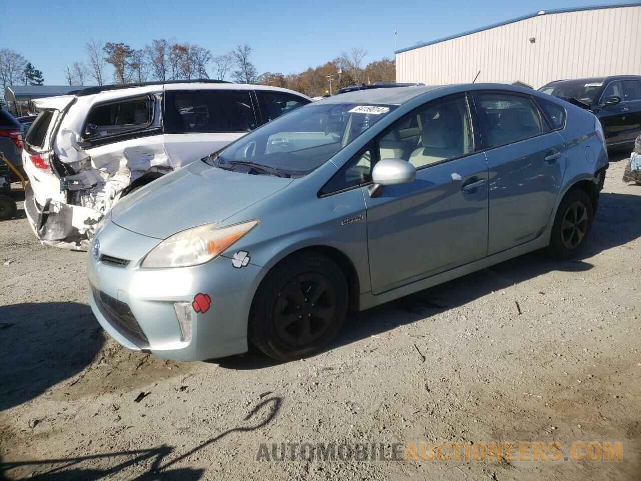 JTDKN3DU3C1504405 TOYOTA PRIUS 2012