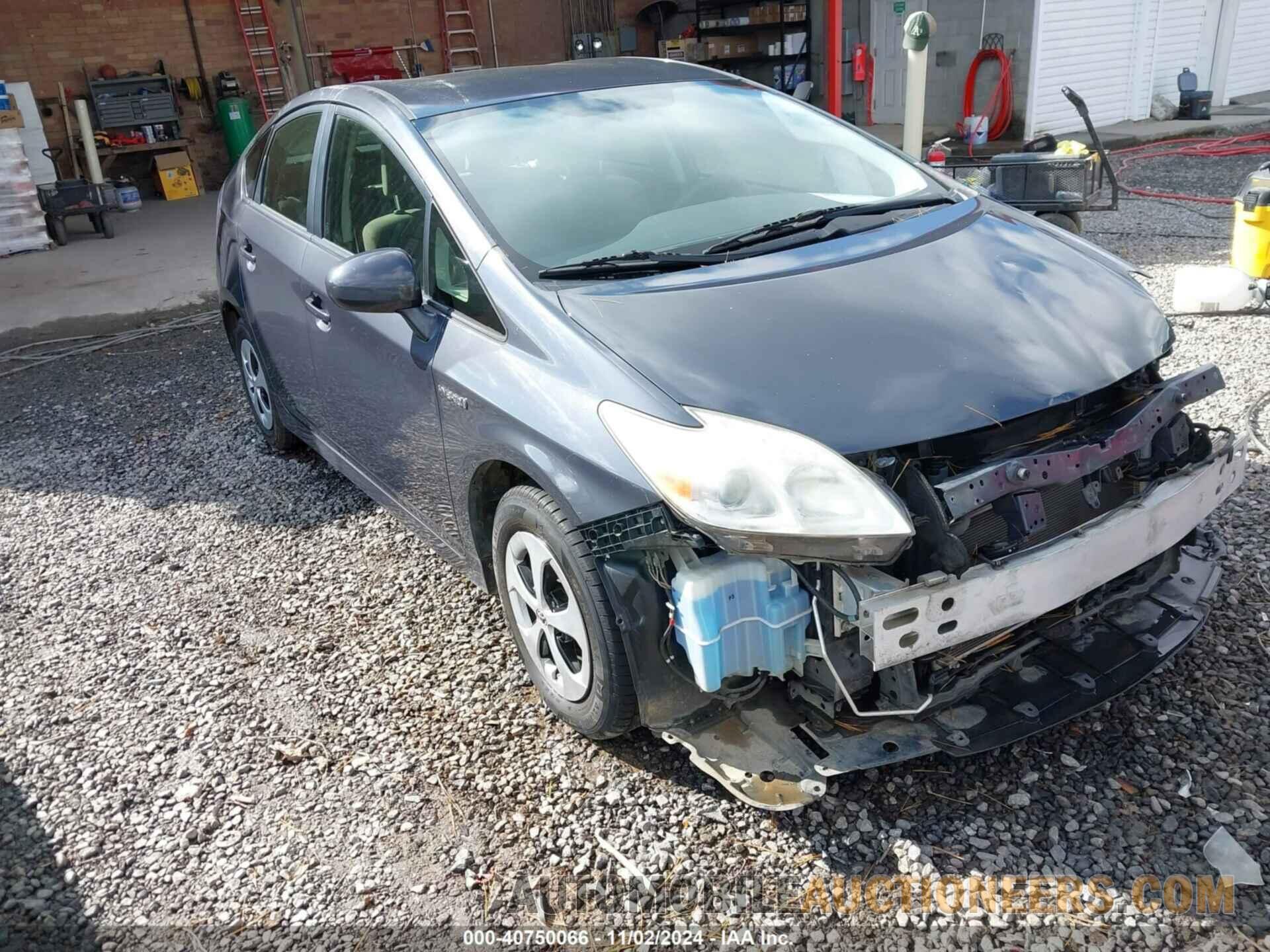 JTDKN3DU3C1507806 TOYOTA PRIUS 2012