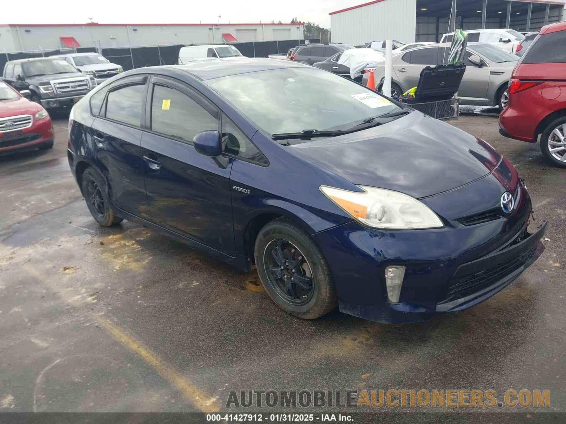 JTDKN3DU3C1535668 TOYOTA PRIUS 2012