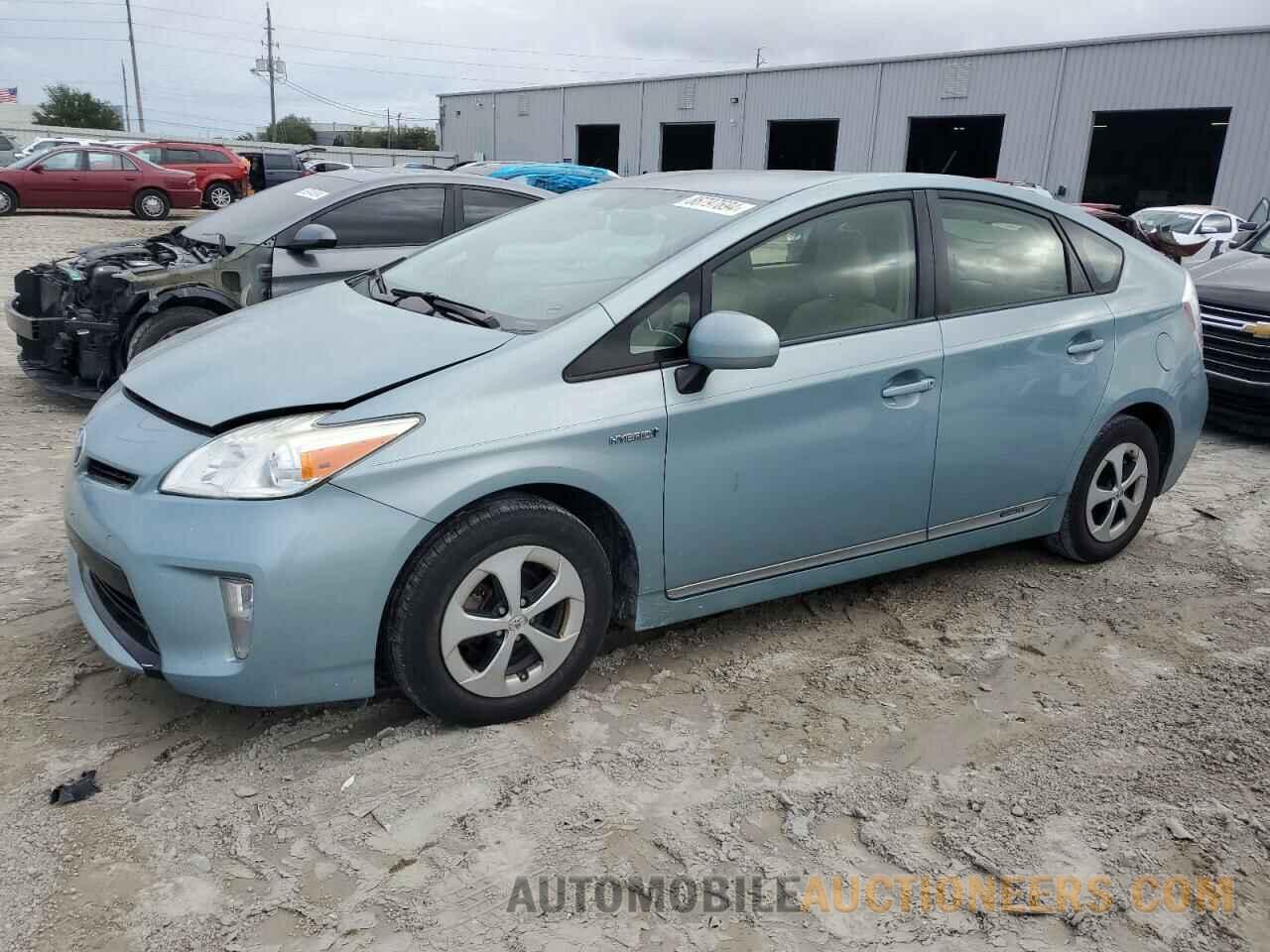 JTDKN3DU3C1541180 TOYOTA PRIUS 2012