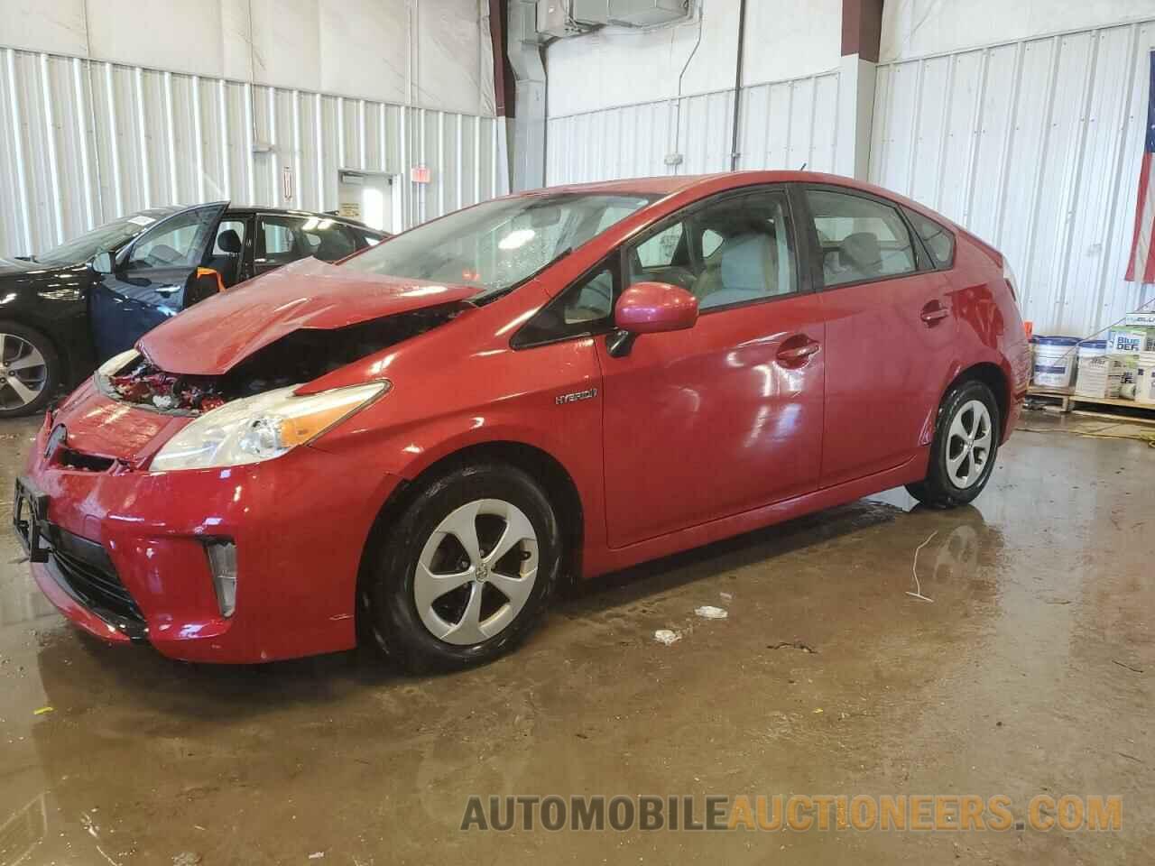 JTDKN3DU3C1541308 TOYOTA PRIUS 2012