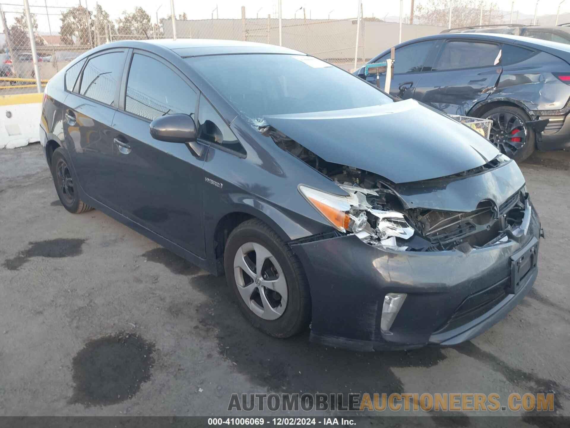 JTDKN3DU3C1548985 TOYOTA PRIUS 2012