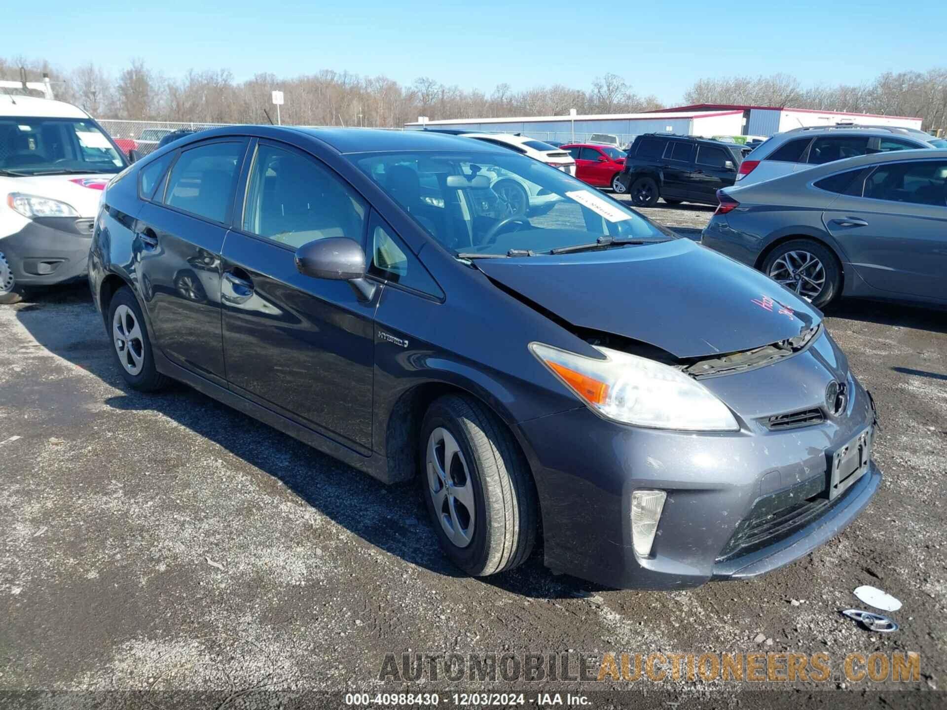 JTDKN3DU3C1554513 TOYOTA PRIUS 2012