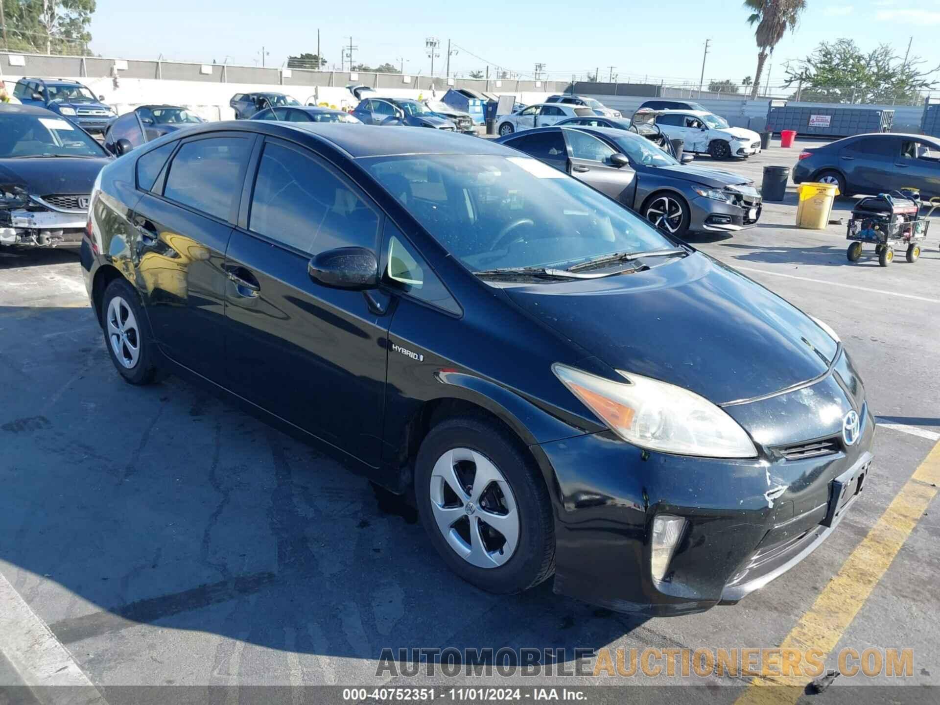 JTDKN3DU3C1589570 TOYOTA PRIUS 2012