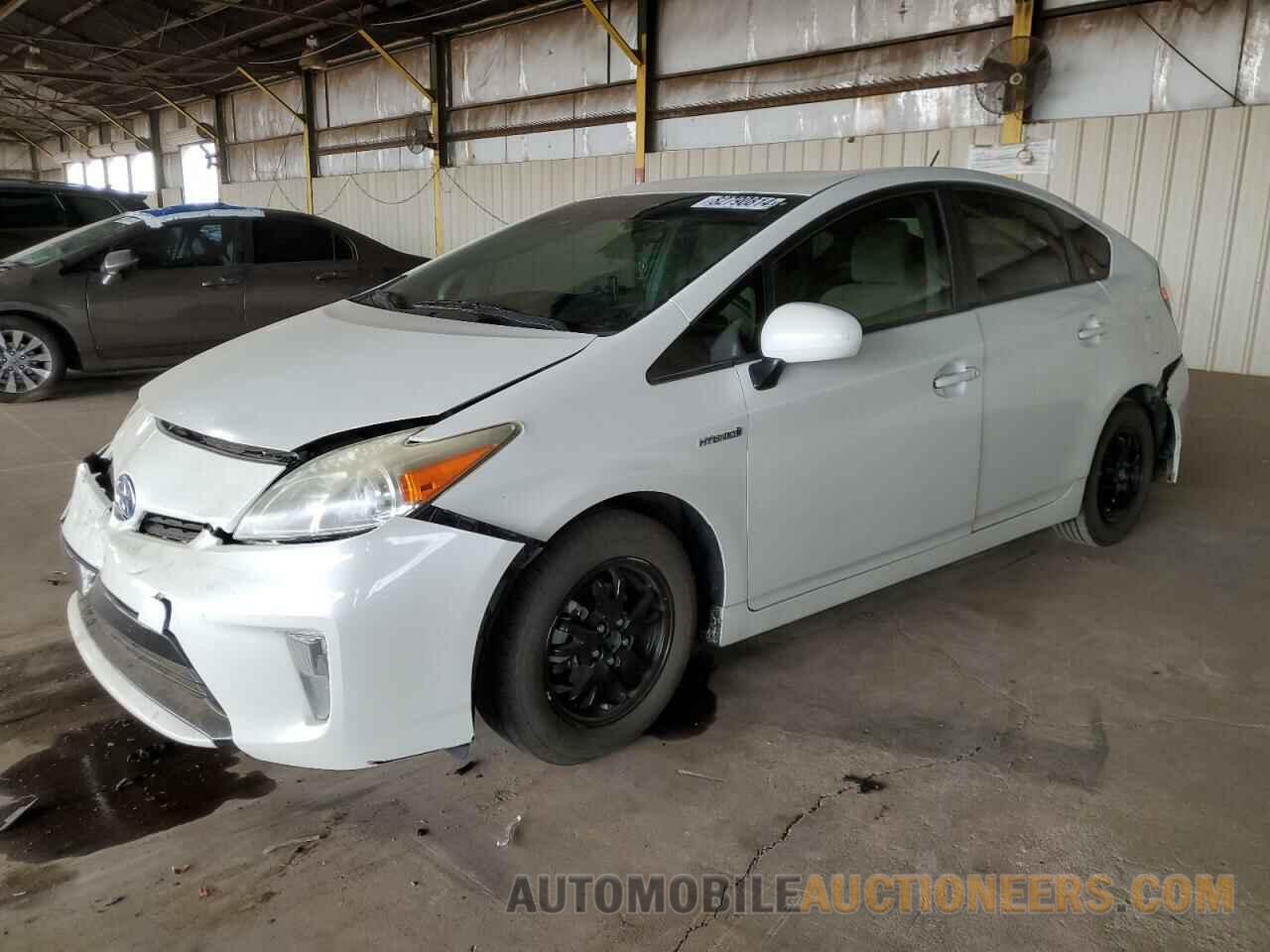 JTDKN3DU3C5395291 TOYOTA PRIUS 2012