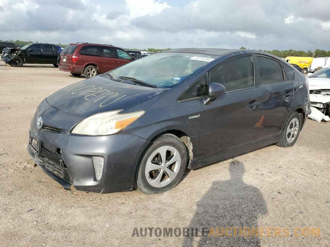 JTDKN3DU3D1634332 TOYOTA PRIUS 2013