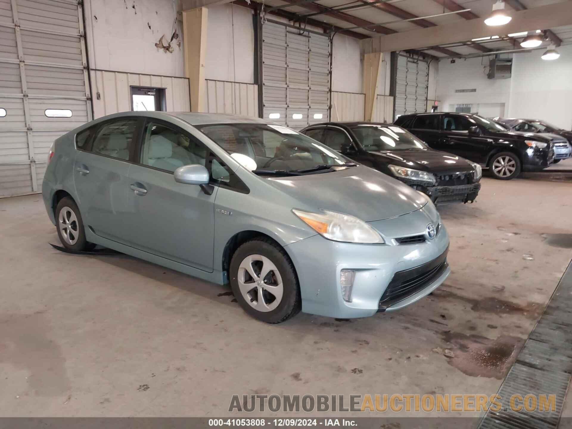 JTDKN3DU3D1638266 TOYOTA PRIUS 2013