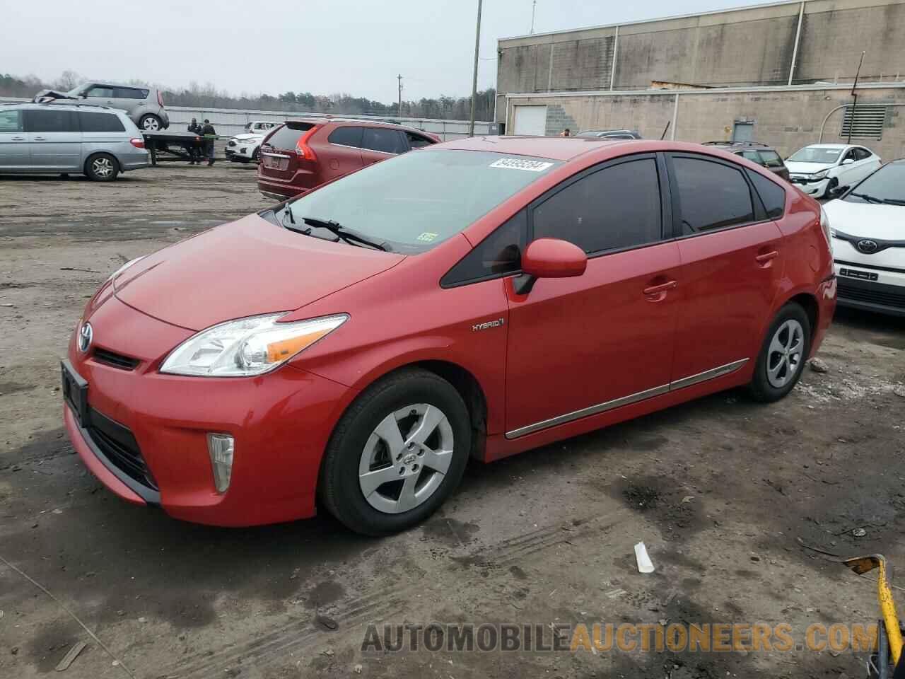 JTDKN3DU3D1640888 TOYOTA PRIUS 2013