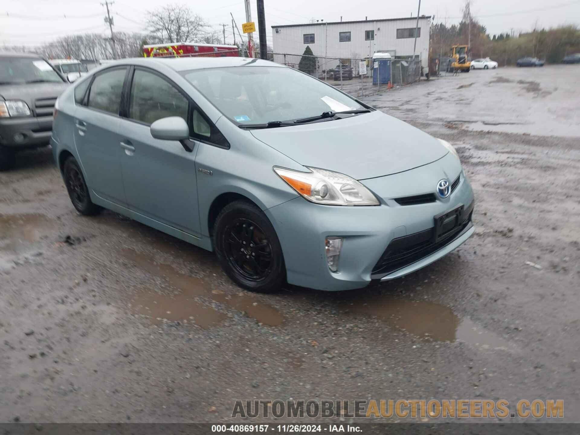 JTDKN3DU3D1677763 TOYOTA PRIUS 2013